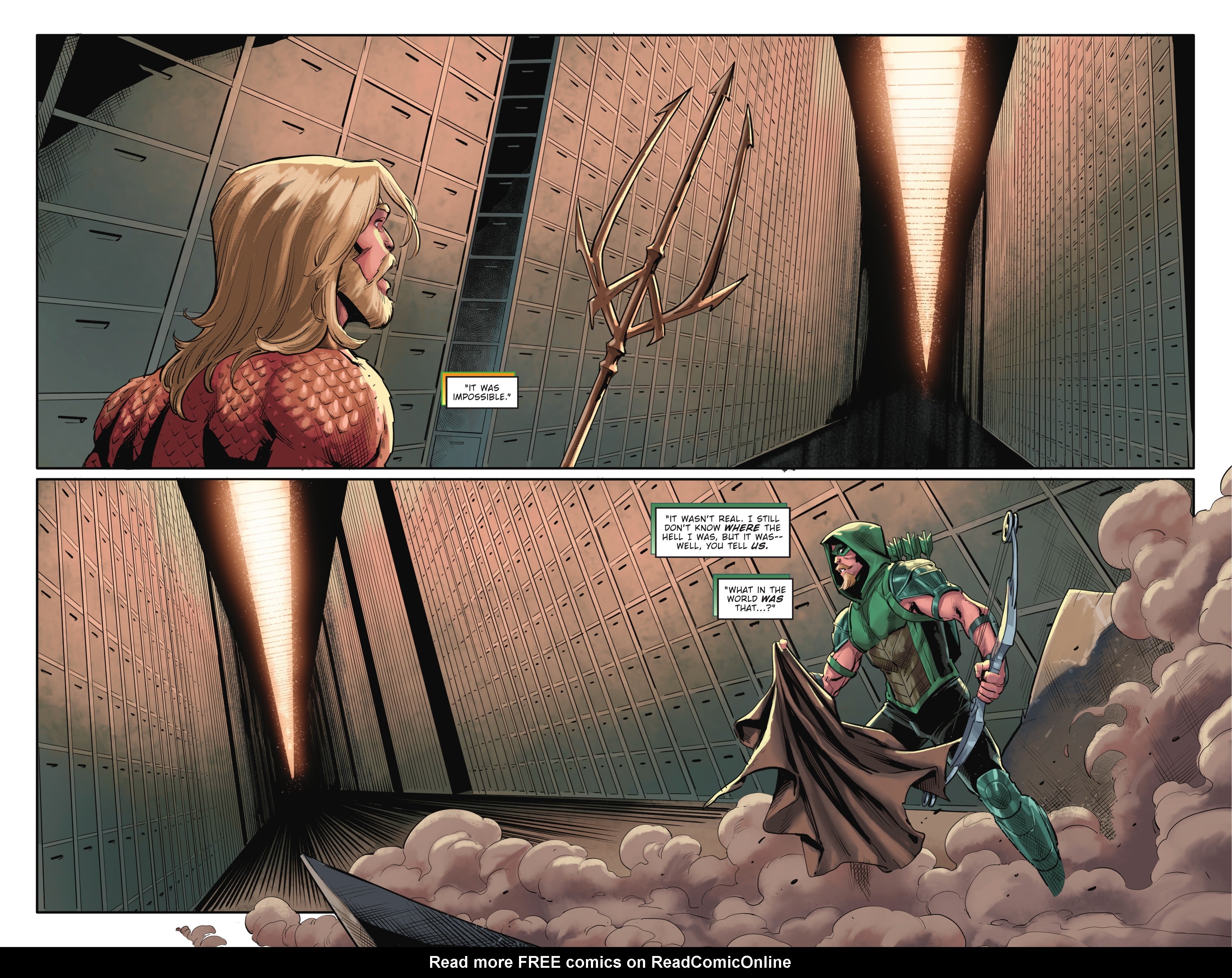 Read online Aquaman/Green Arrow - Deep Target comic -  Issue #3 - 13