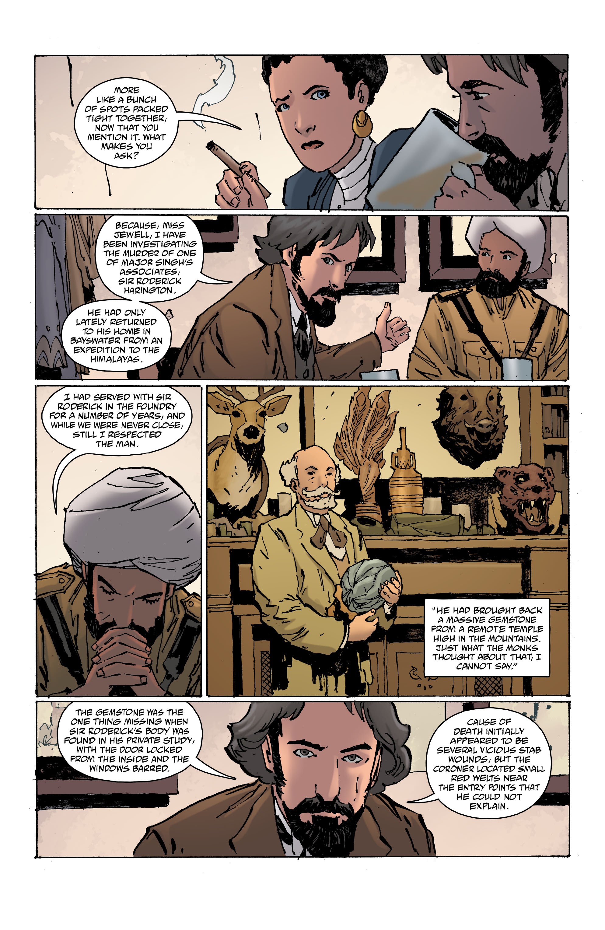 Read online Hellboy: The Silver Lantern Club comic -  Issue #2 - 5