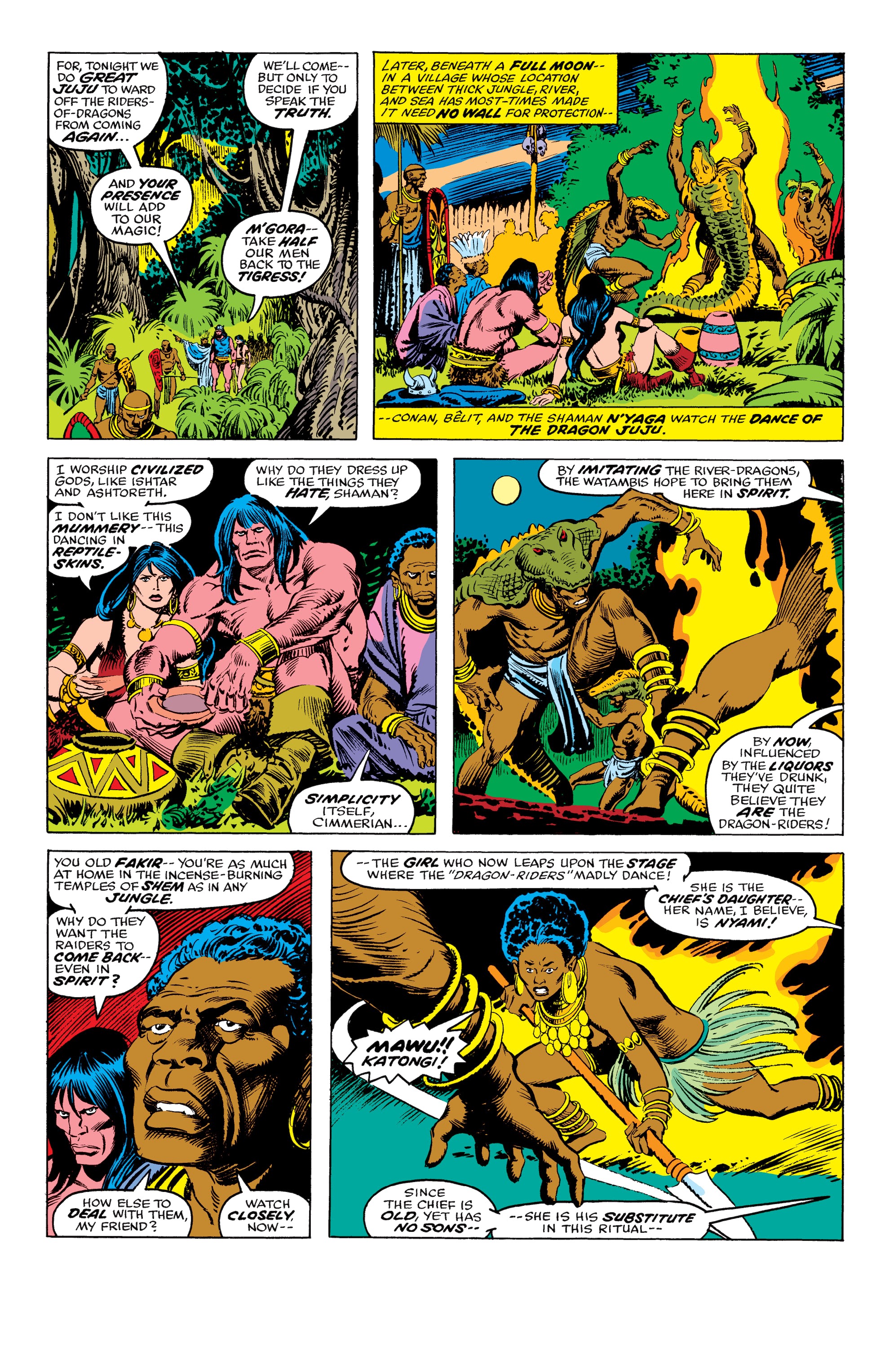 Read online Conan the Barbarian Epic Collection: The Original Marvel Years - Of Once and Future Kings comic -  Issue # TPB (Part 1) - 14