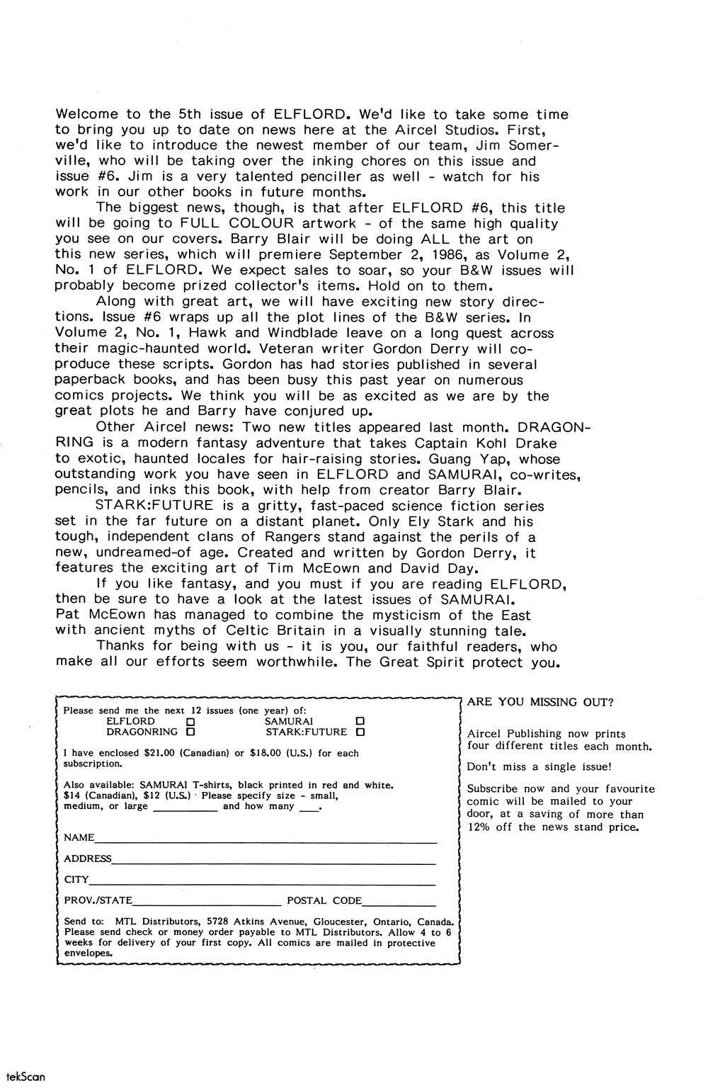 Read online Elflord (1986) comic -  Issue #5 - 2