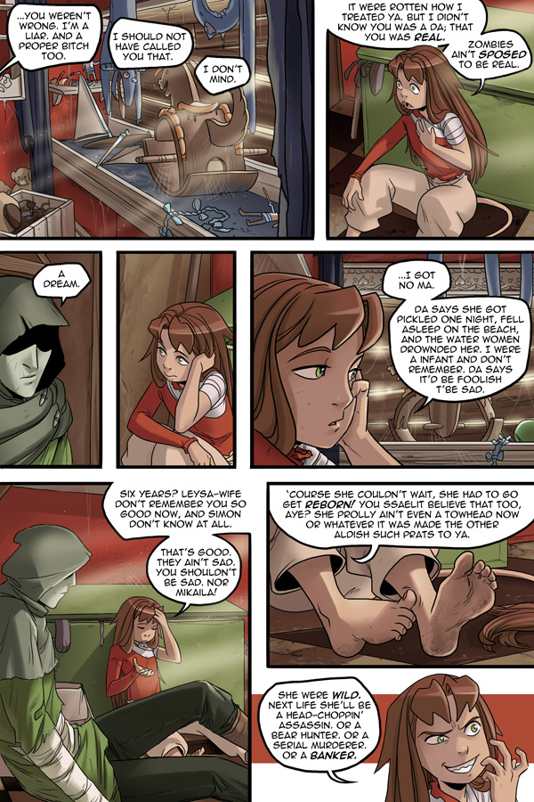 Read online Unsounded comic -  Issue #8 - 42