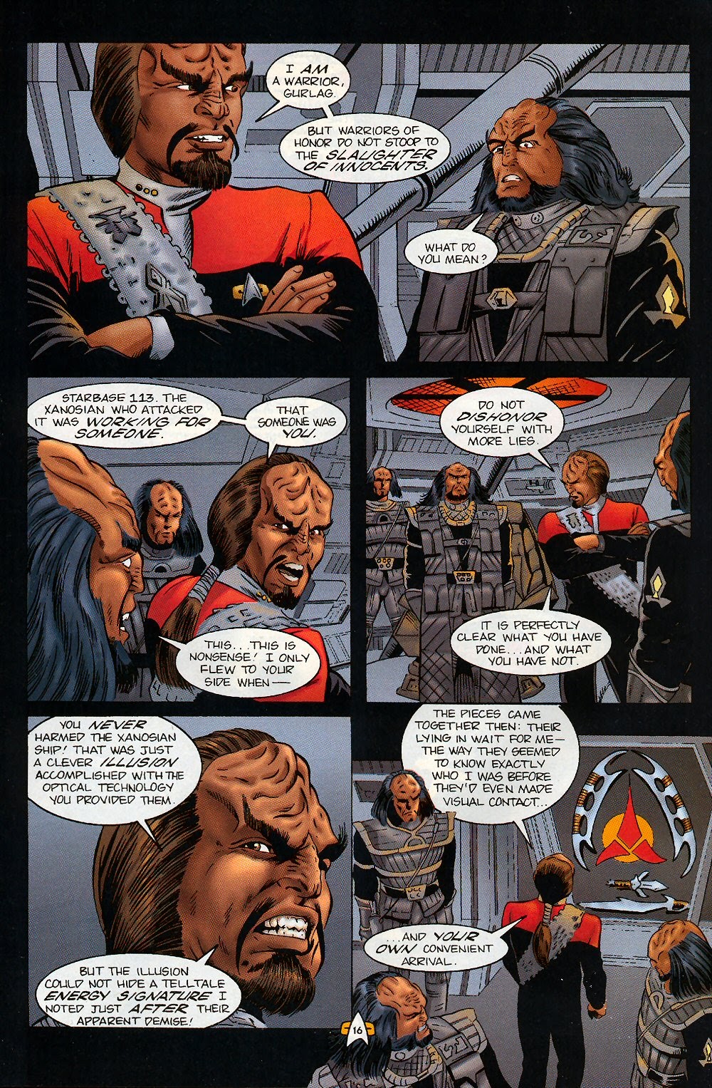 Read online Star Trek: Deep Space Nine: Worf Special comic -  Issue # Full - 21