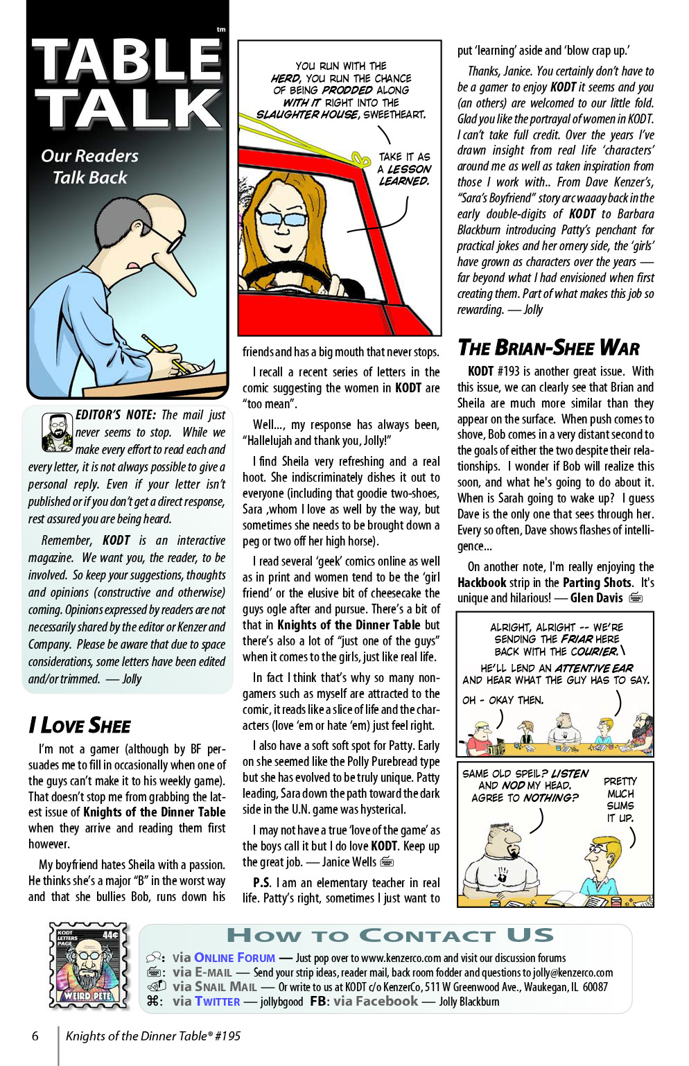 Read online Knights of the Dinner Table comic -  Issue #195 - 8