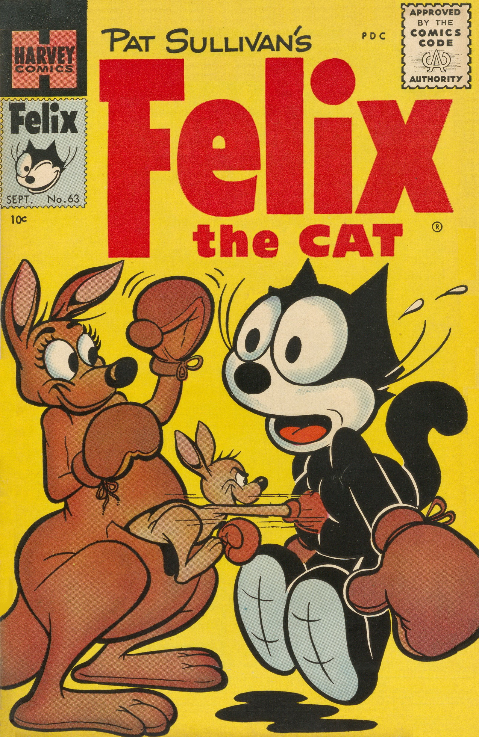 Read online Felix the Cat (1955) comic -  Issue #63 - 1