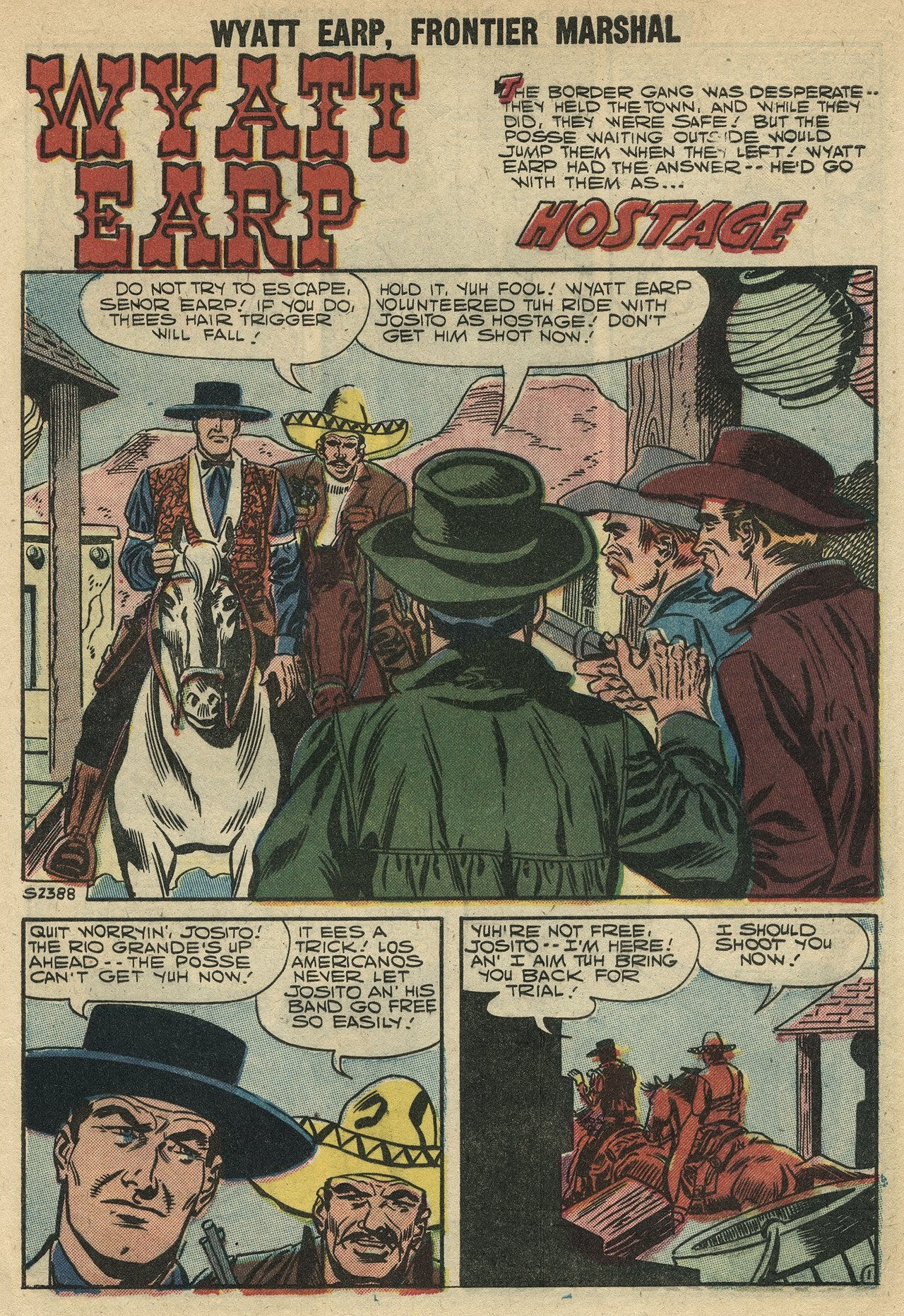 Read online Wyatt Earp Frontier Marshal comic -  Issue #19 - 9