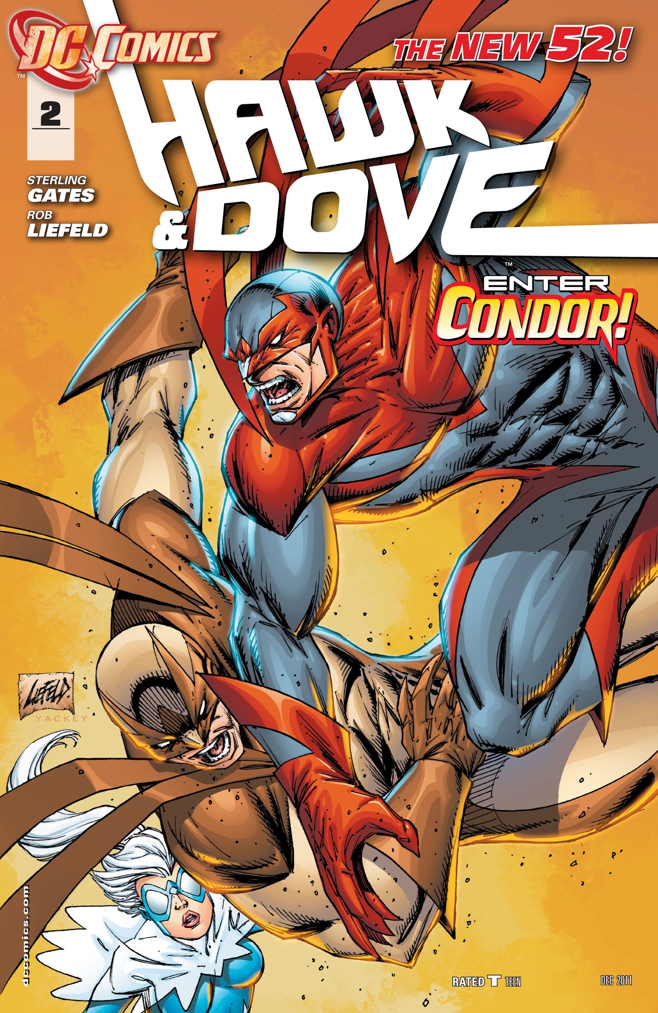 Read online Hawk and Dove (2011) comic -  Issue #2 - 1