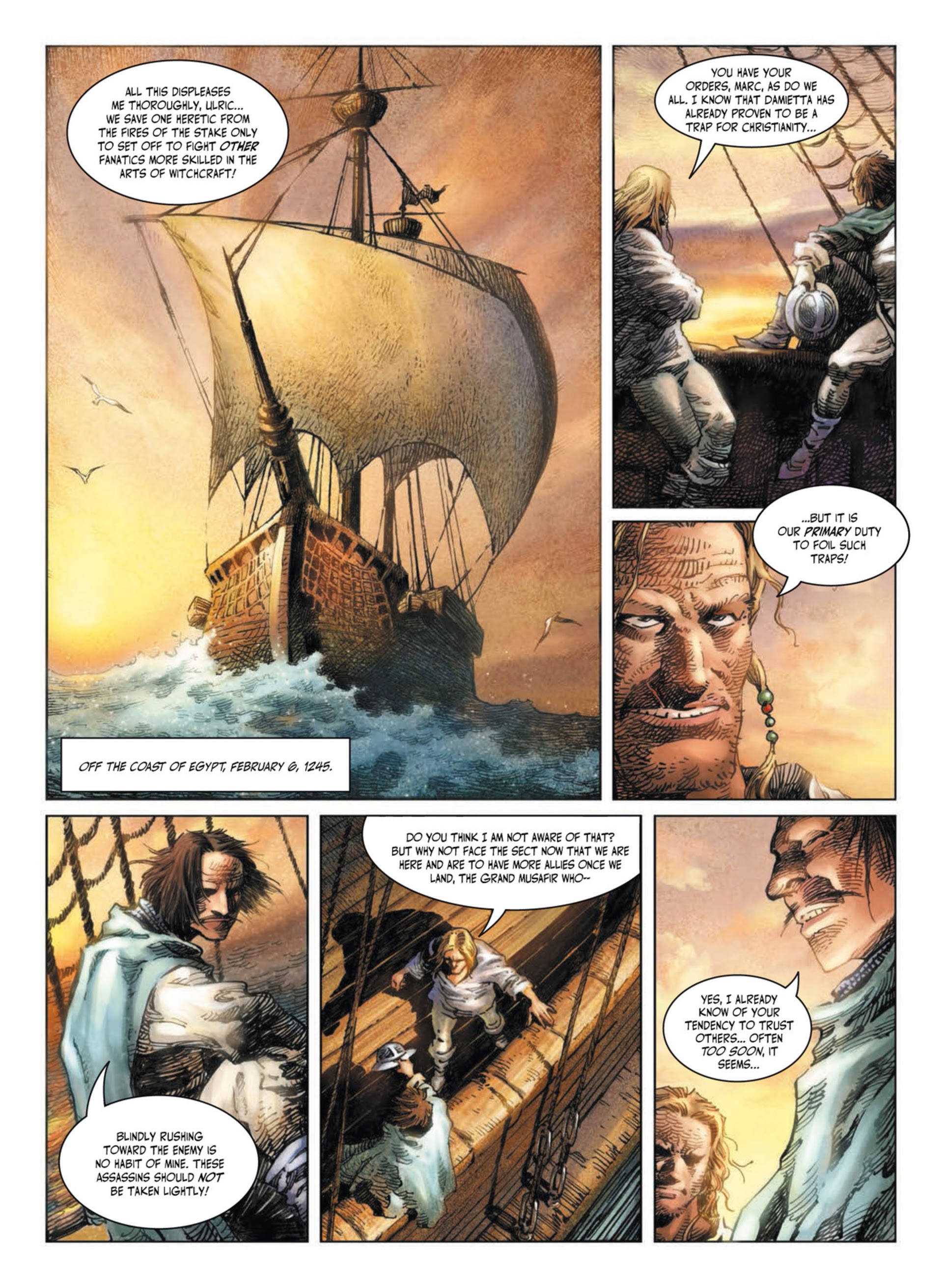 Read online Crusades comic -  Issue #1 - 93
