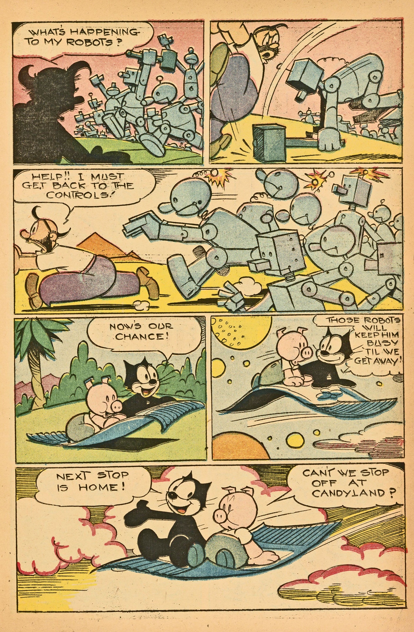 Read online Felix the Cat (1951) comic -  Issue #46 - 11