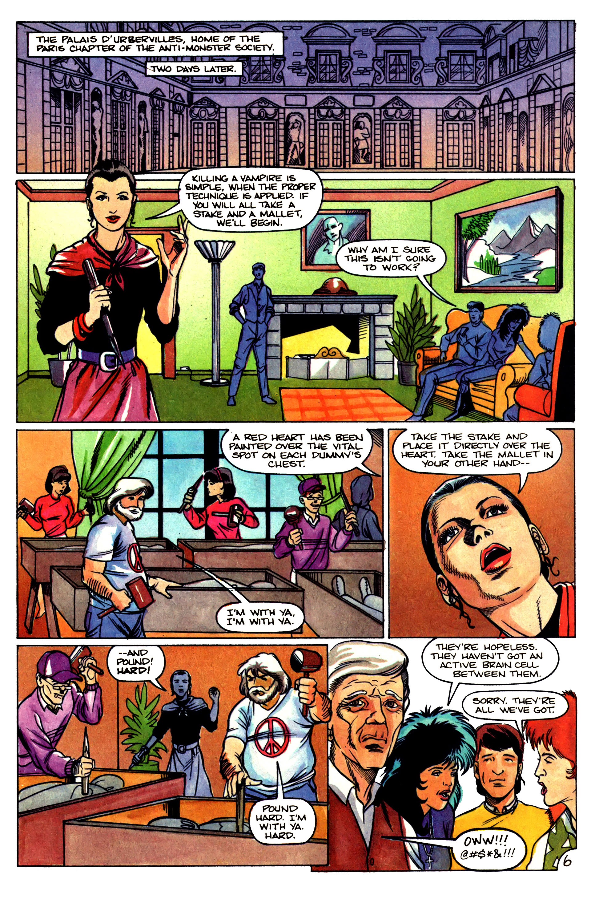 Read online Fright Night (1988) comic -  Issue #22 - 8