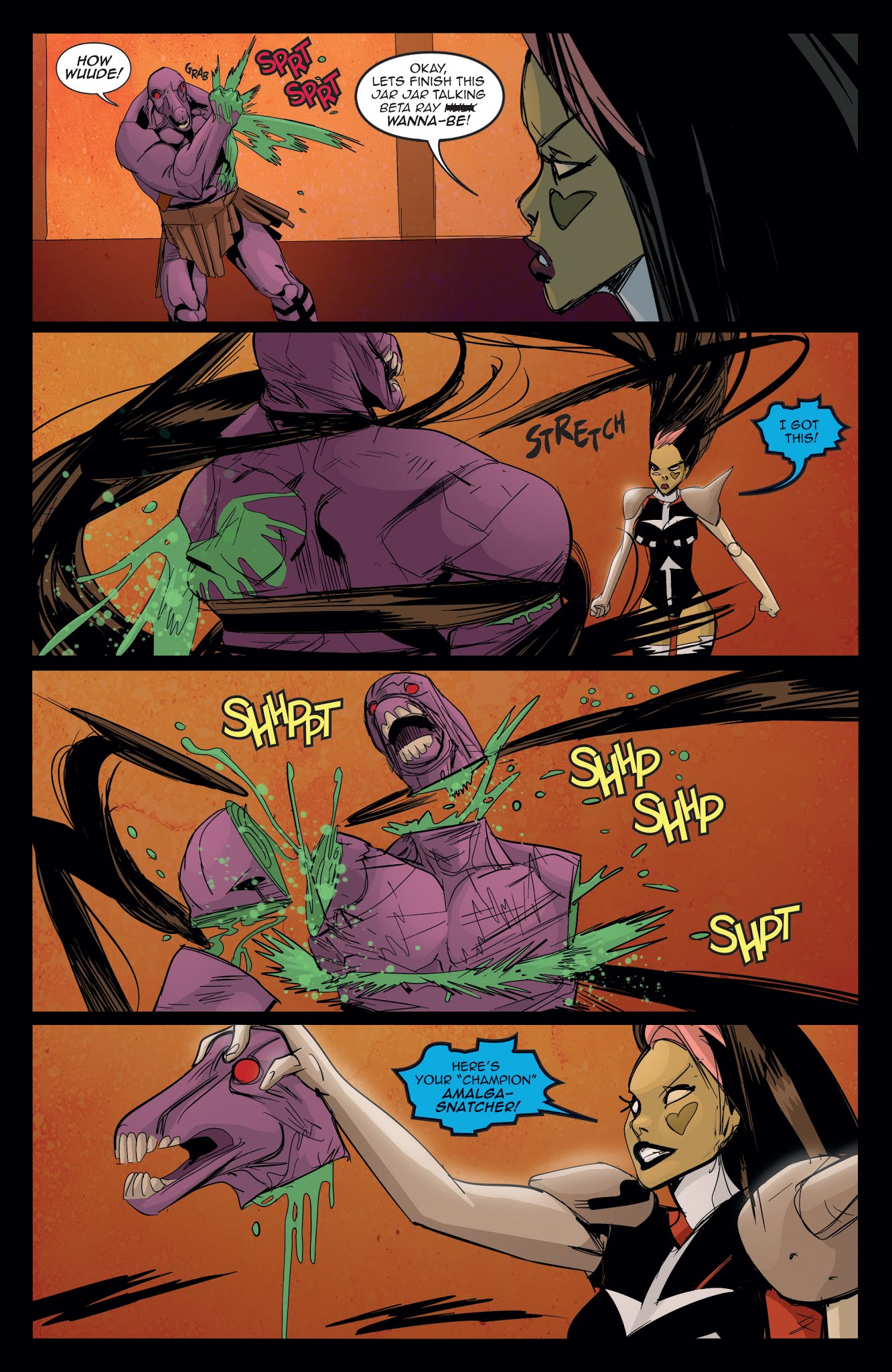 Read online Danger Doll Squad: Galactic Gladiators comic -  Issue #2 - 21
