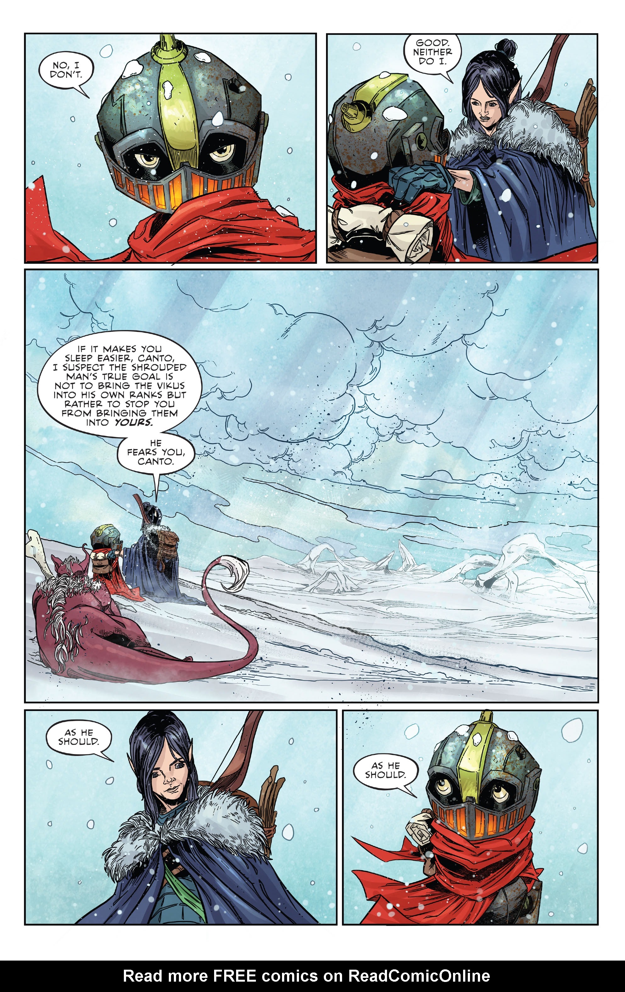 Read online Canto III: Lionhearted comic -  Issue #3 - 13