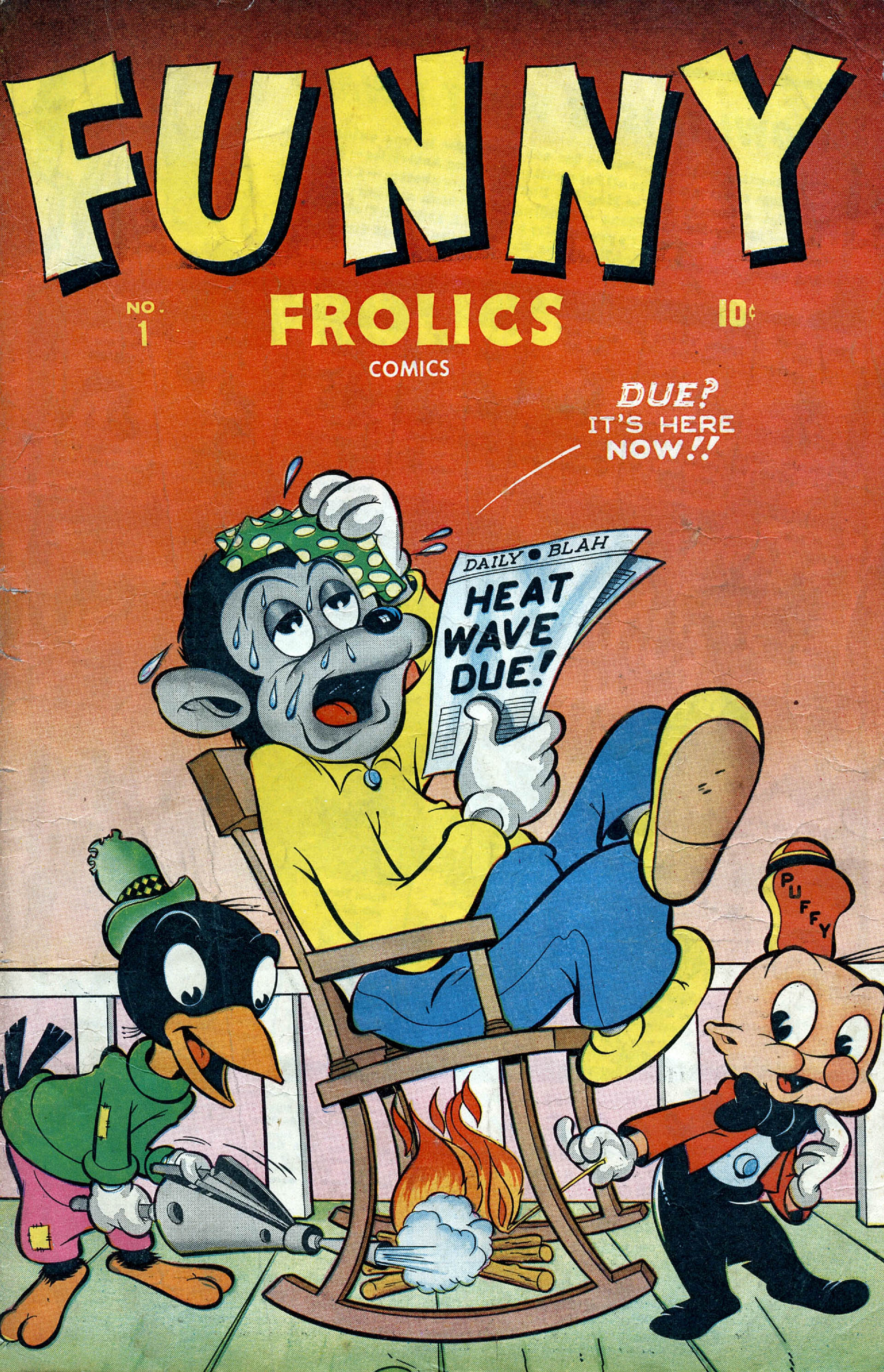 Read online Funny Frolics comic -  Issue #1 - 1