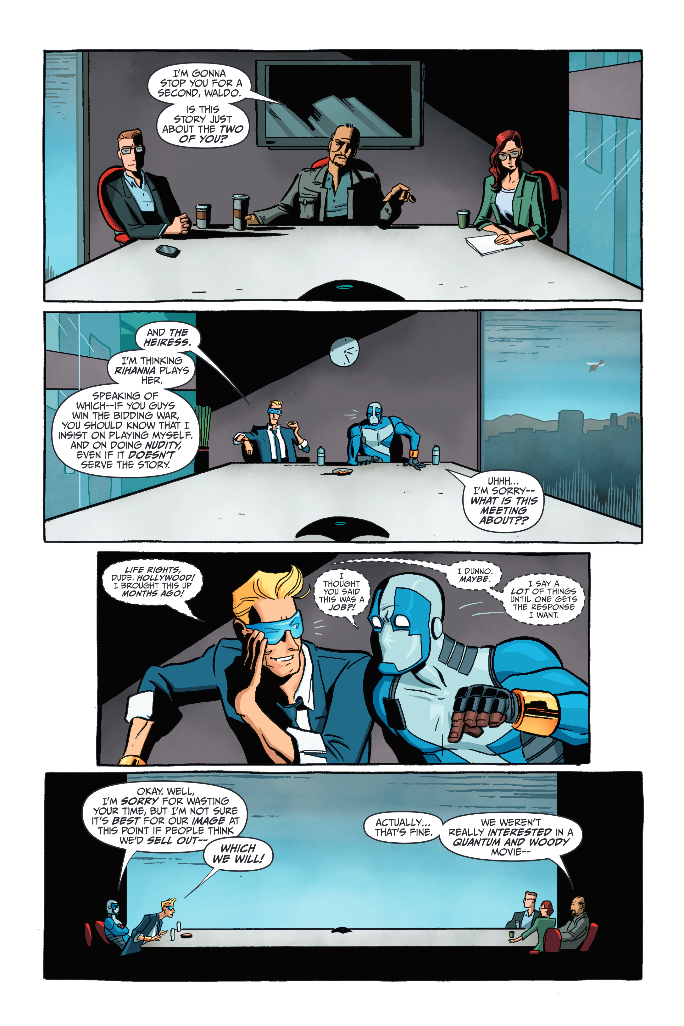 Read online Quantum and Woody (2013) comic -  Issue # _Deluxe Edition 2 (Part 3) - 43