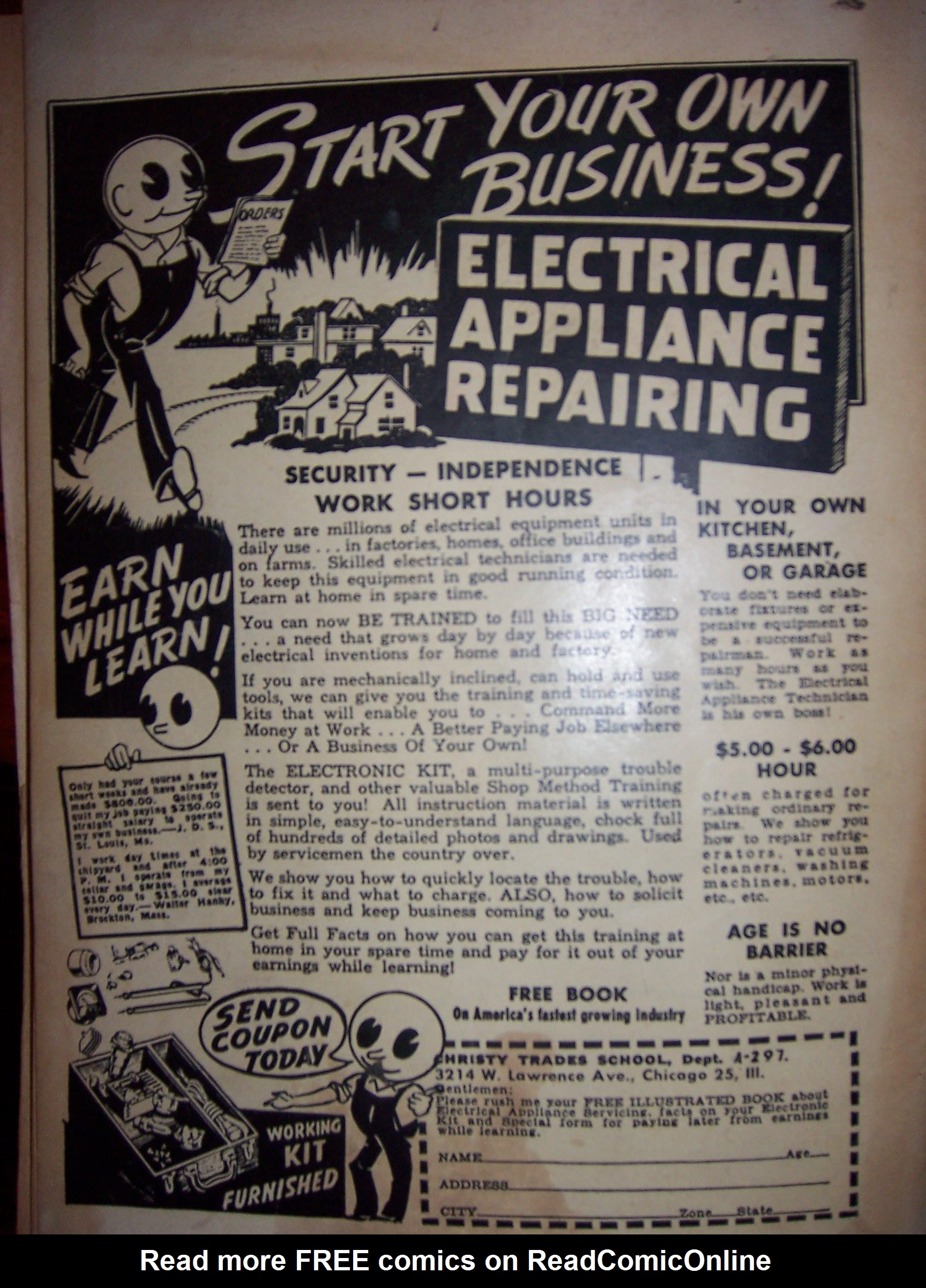 Read online Spook comic -  Issue #27 - 36