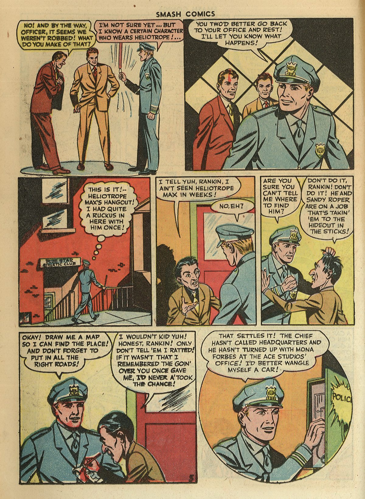 Read online Smash Comics comic -  Issue #61 - 26
