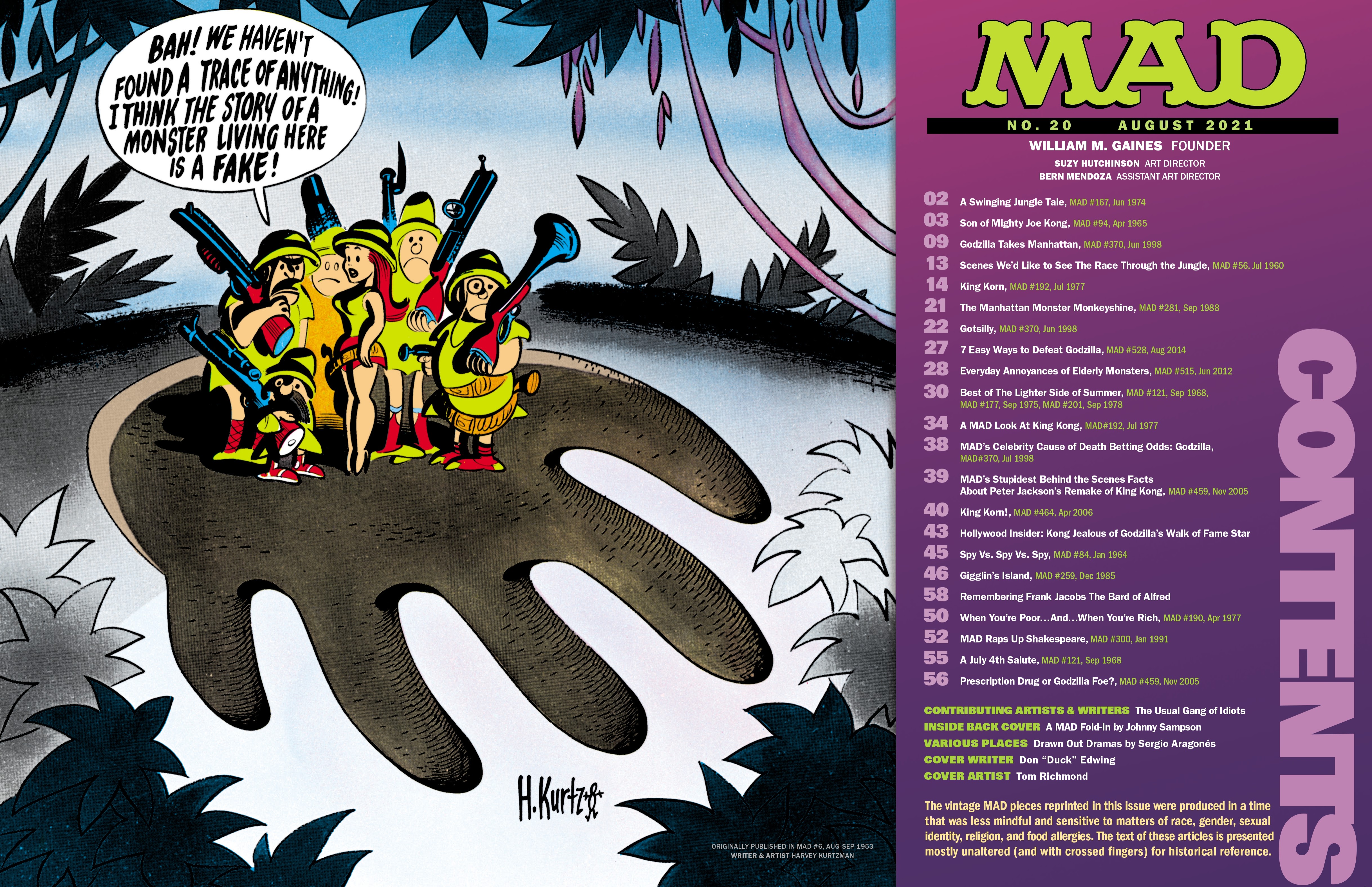 Read online MAD Magazine comic -  Issue #20 - 2