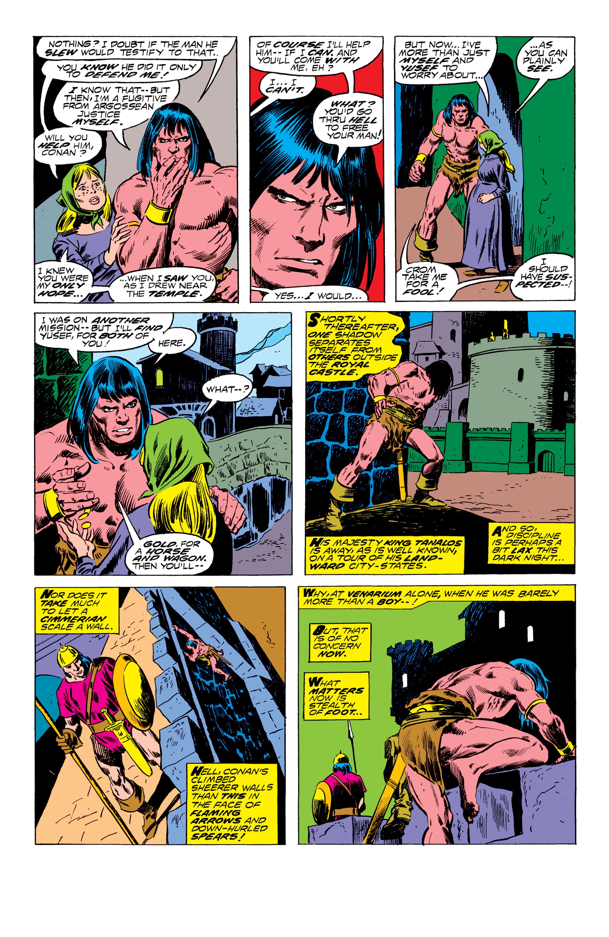 Read online Conan the Barbarian Epic Collection: The Original Marvel Years - Of Once and Future Kings comic -  Issue # TPB (Part 2) - 44