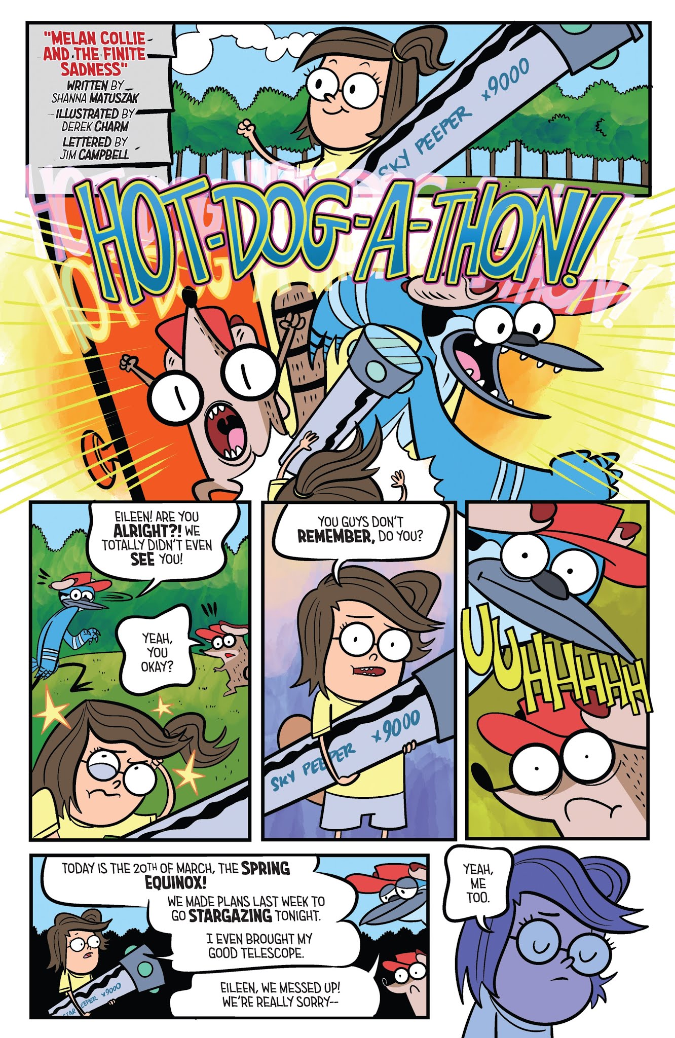 Read online Regular Show: Parks and Wreck comic -  Issue # TPB - 55