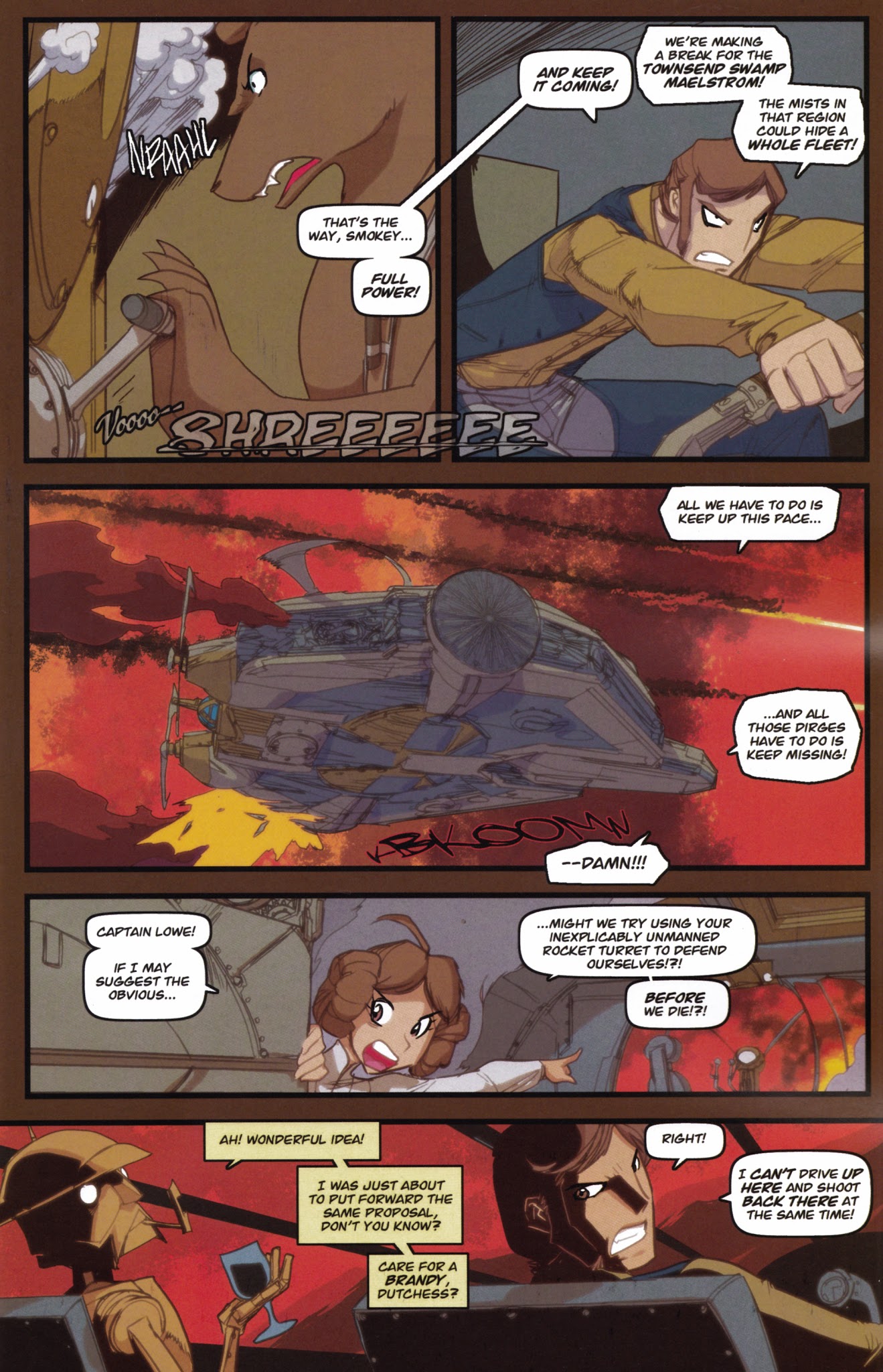 Read online Steam Wars comic -  Issue #1 - 14