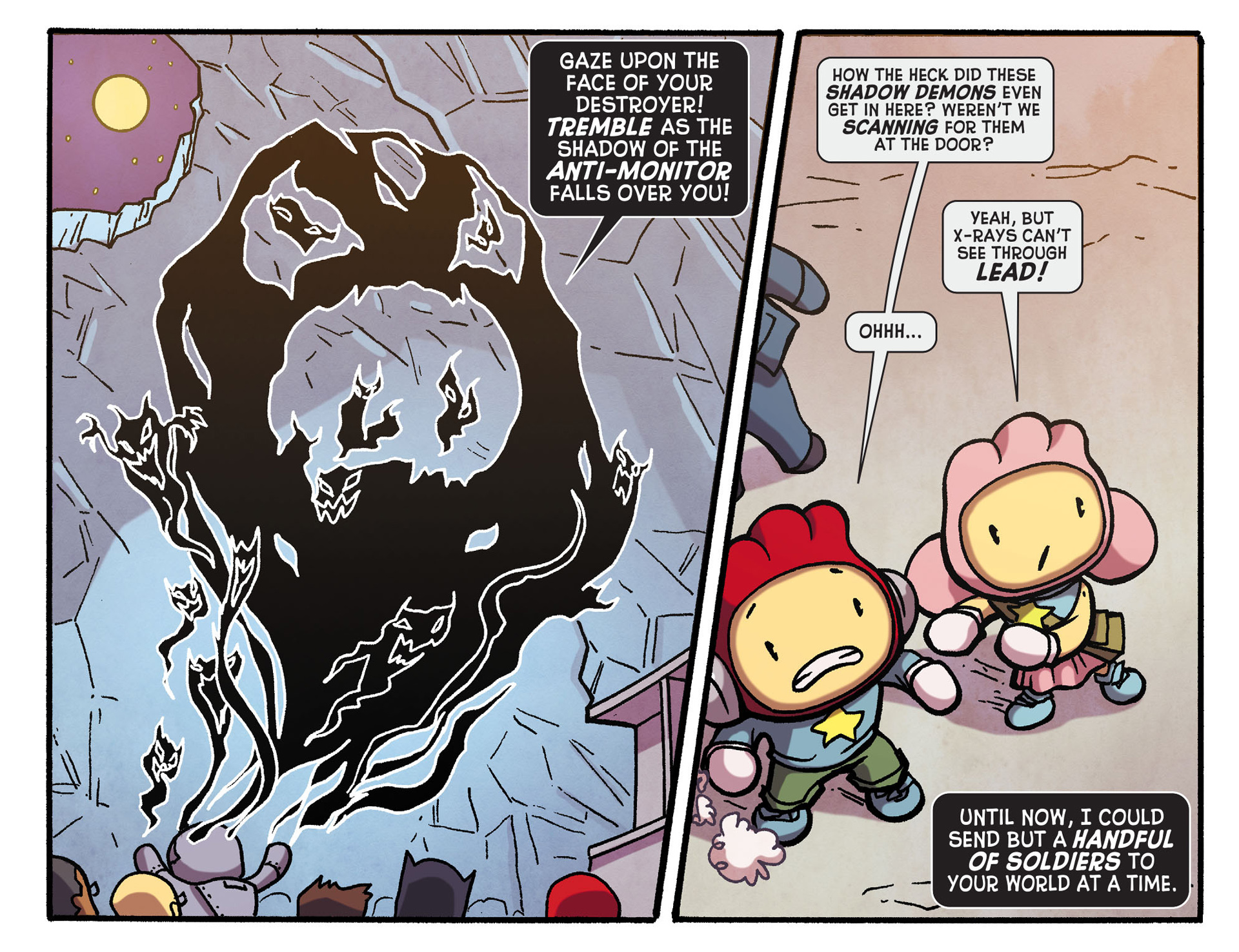 Read online Scribblenauts Unmasked: A Crisis of Imagination comic -  Issue #12 - 18