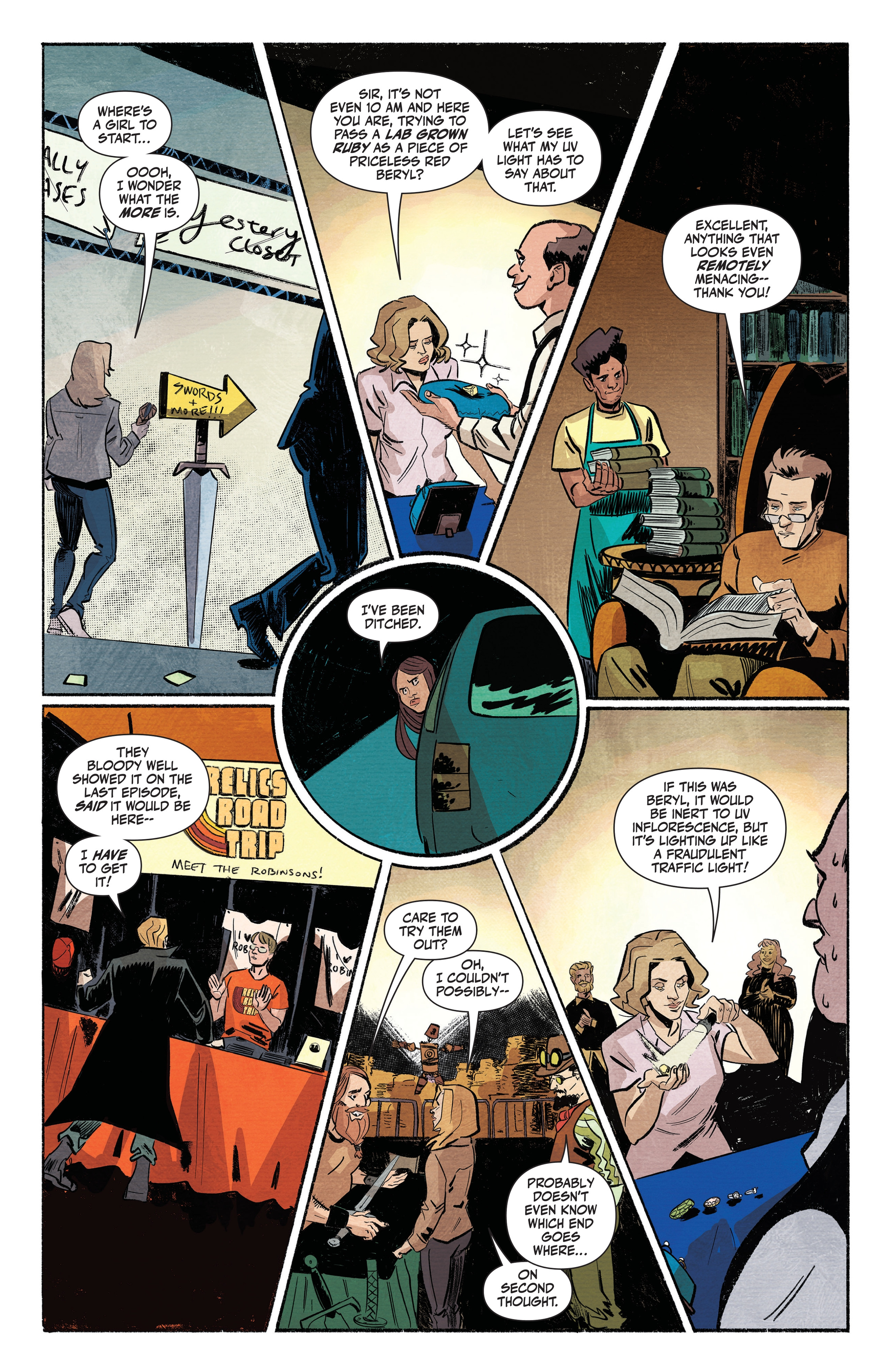 Read online Buffy the Last Vampire Slayer: The Lost Summers comic -  Issue # TPB - 20