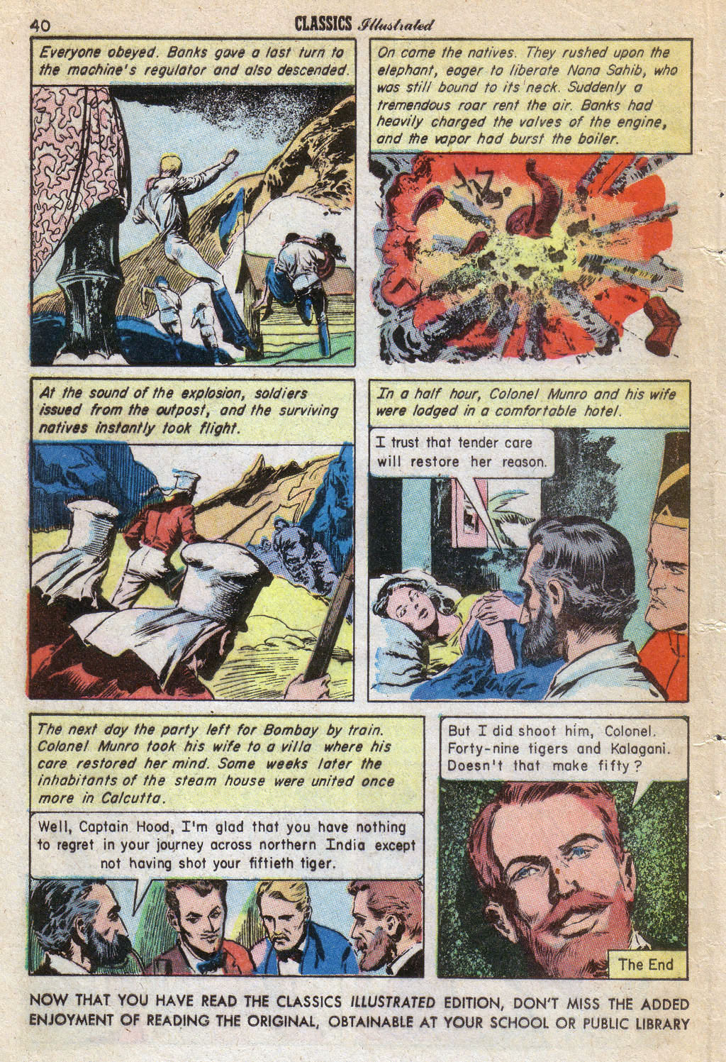 Read online Classics Illustrated comic -  Issue #166 - 42