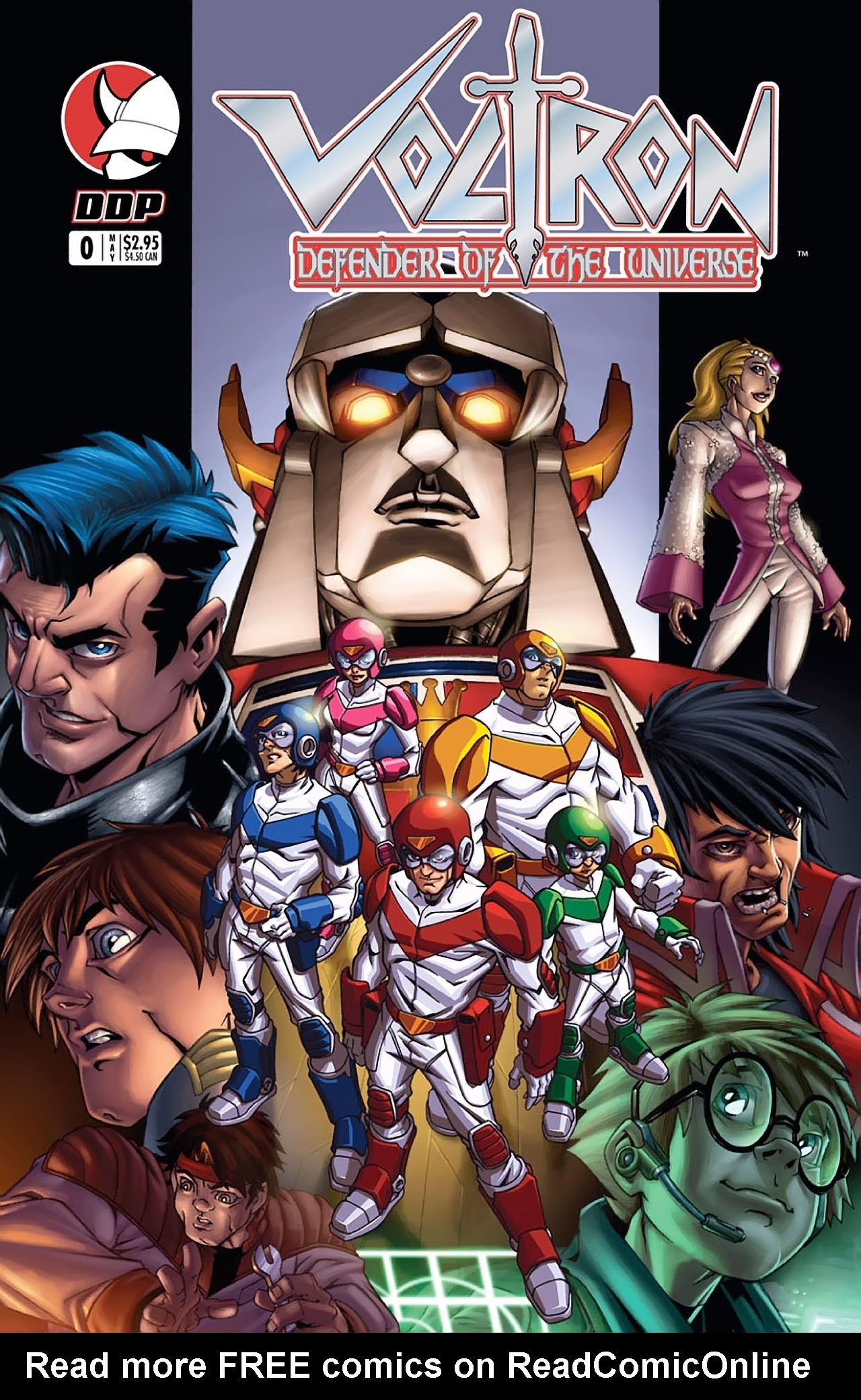 Read online Voltron: Defender of the Universe (Existed) comic -  Issue #0 - 1