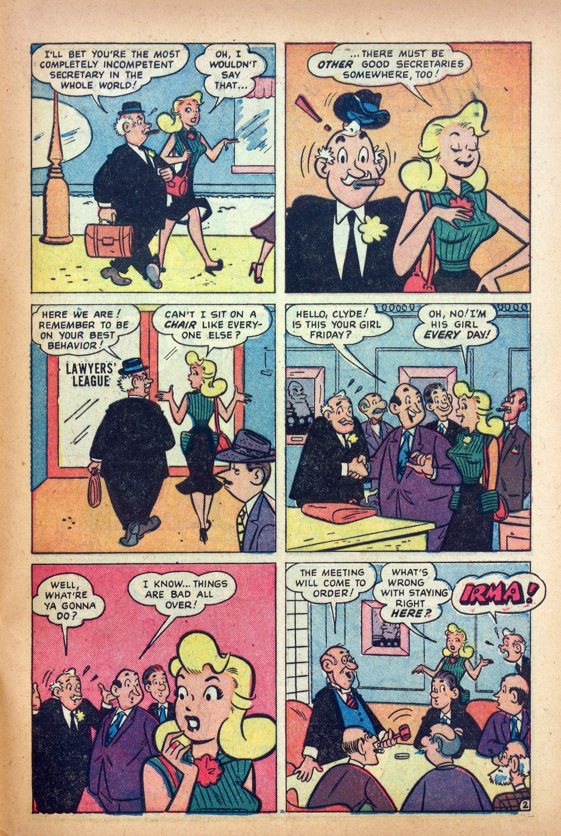 Read online My Friend Irma comic -  Issue #13 - 29