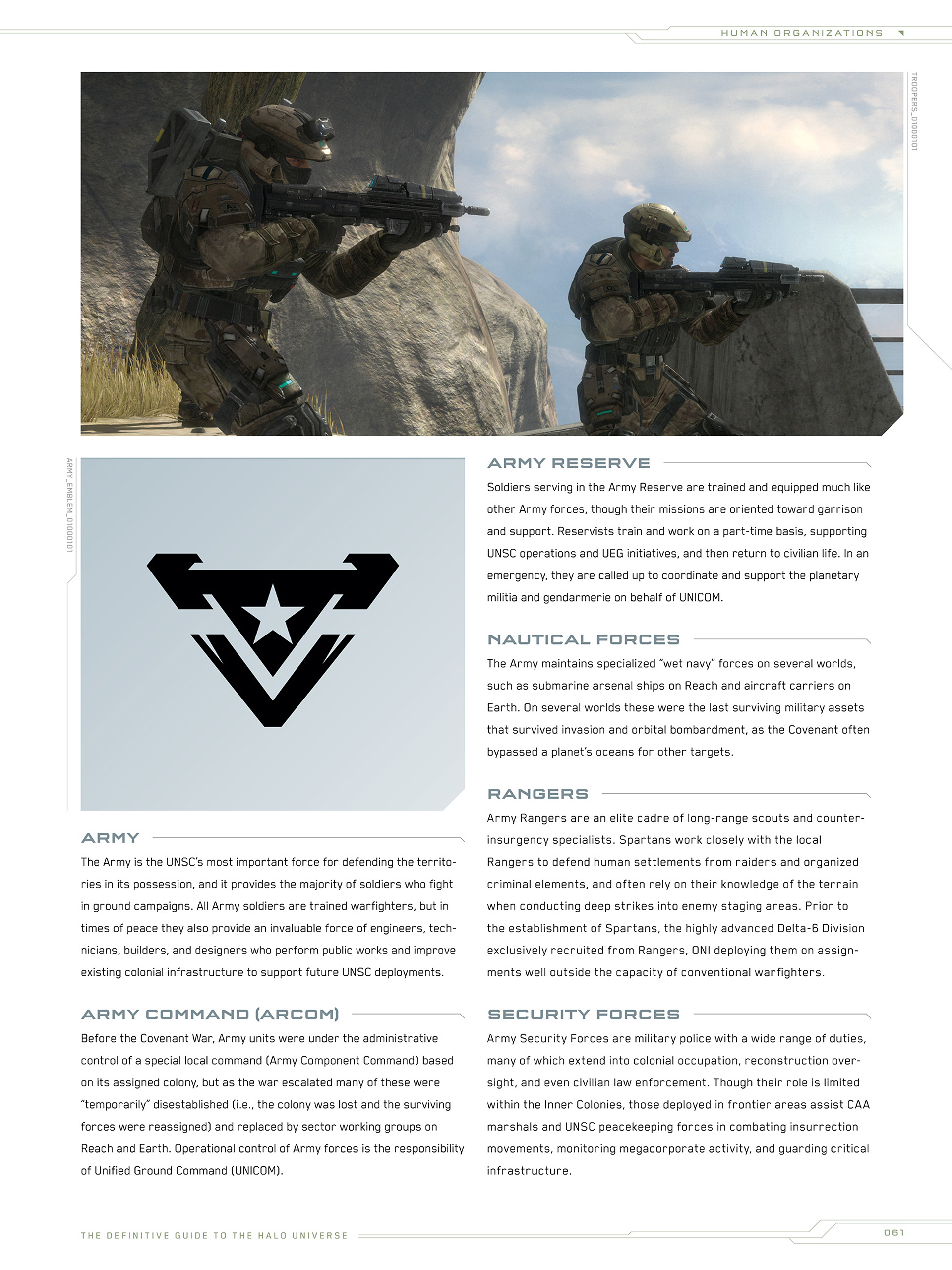 Read online Halo Encyclopedia comic -  Issue # TPB (Part 1) - 57