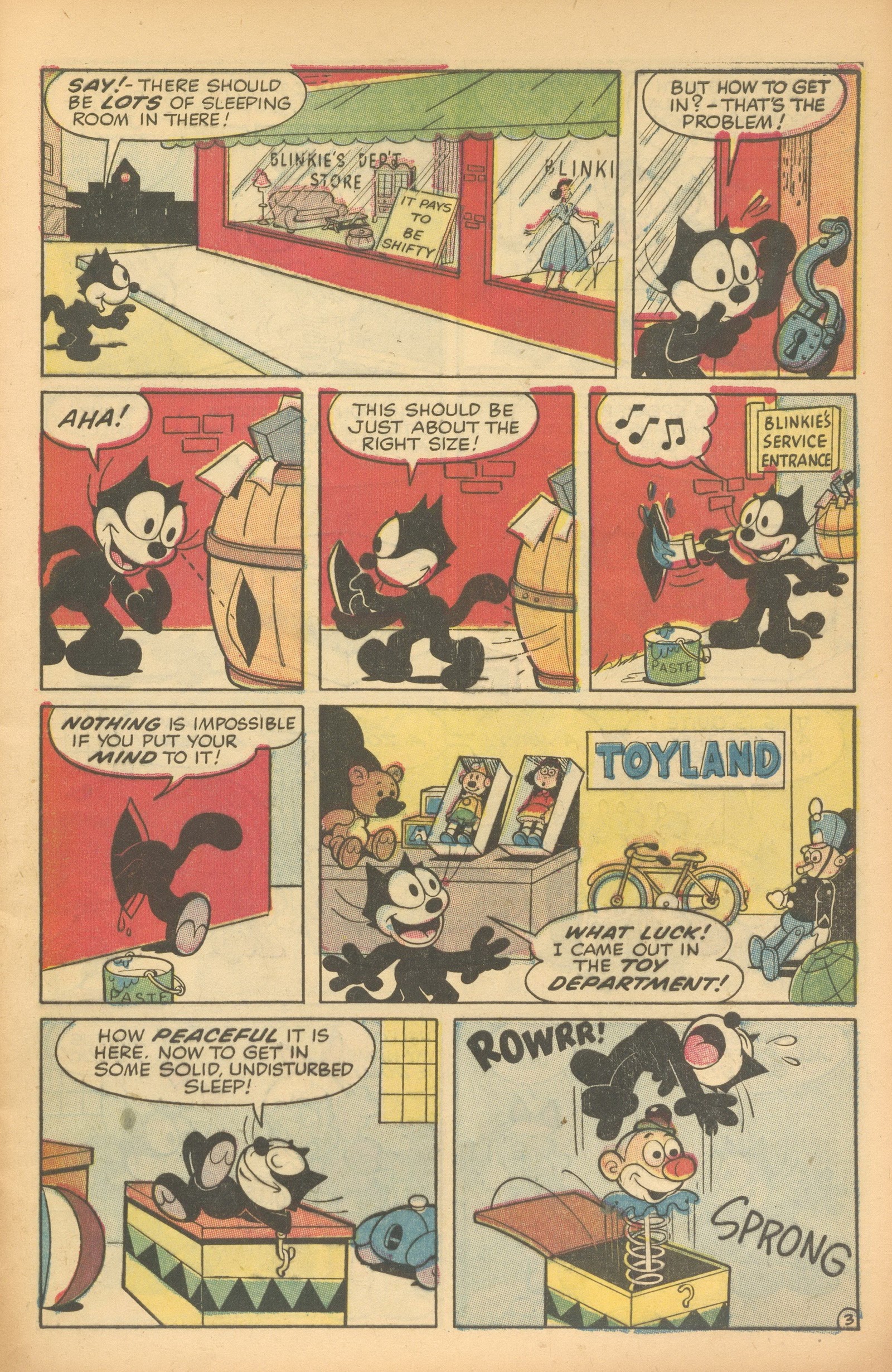 Read online Felix the Cat (1955) comic -  Issue #64 - 7