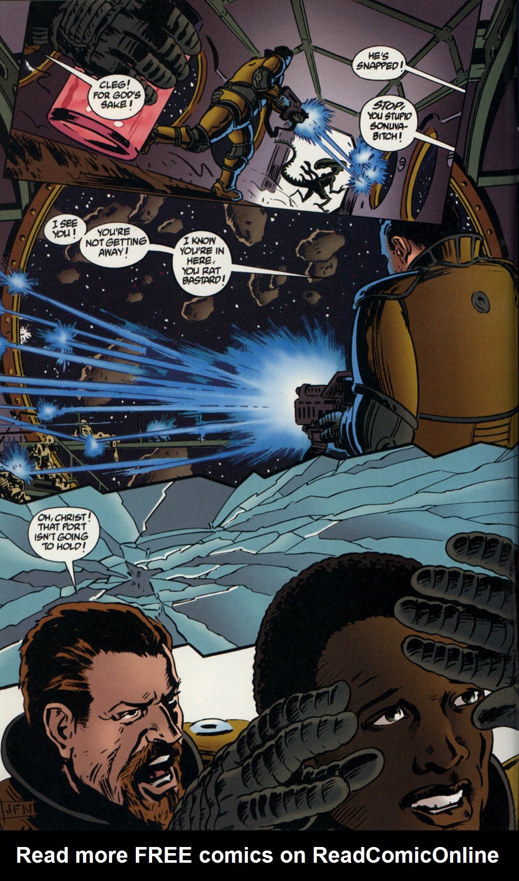 Read online Aliens: Havoc comic -  Issue #2 - 4