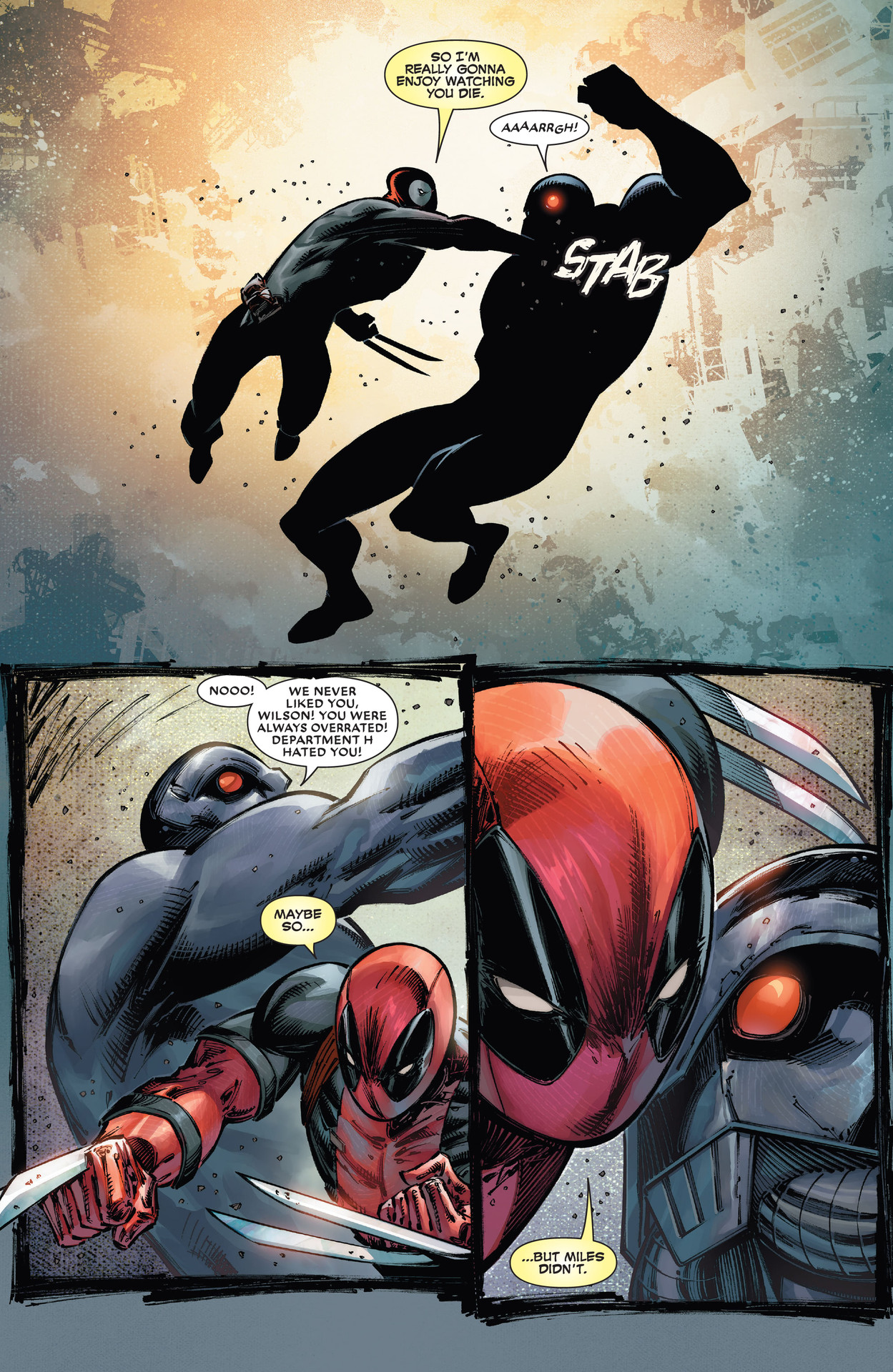 Read online Deadpool: Badder Blood comic -  Issue #5 - 22