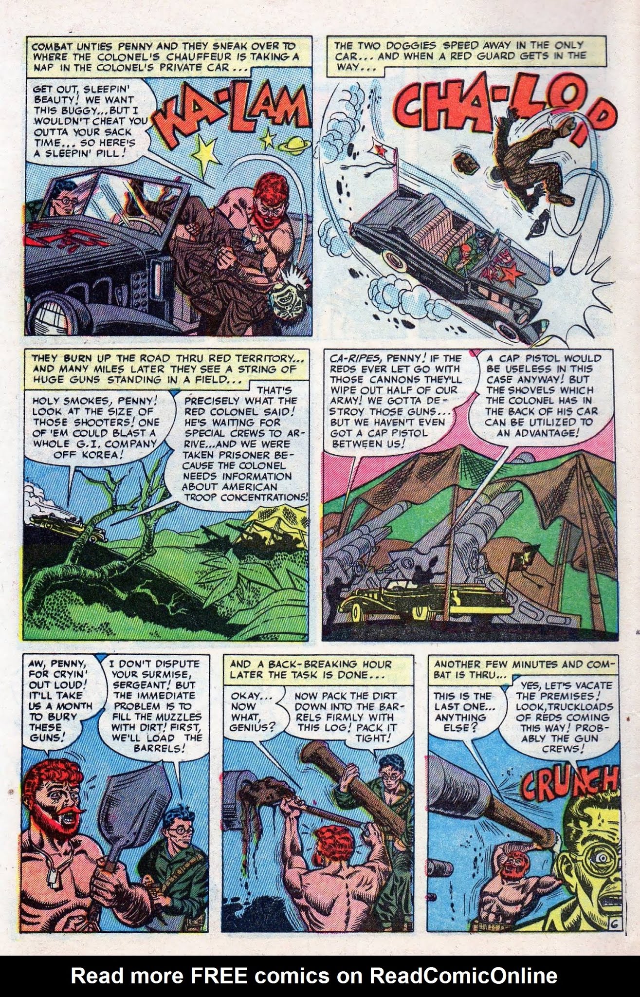 Read online War Combat comic -  Issue #5 - 8