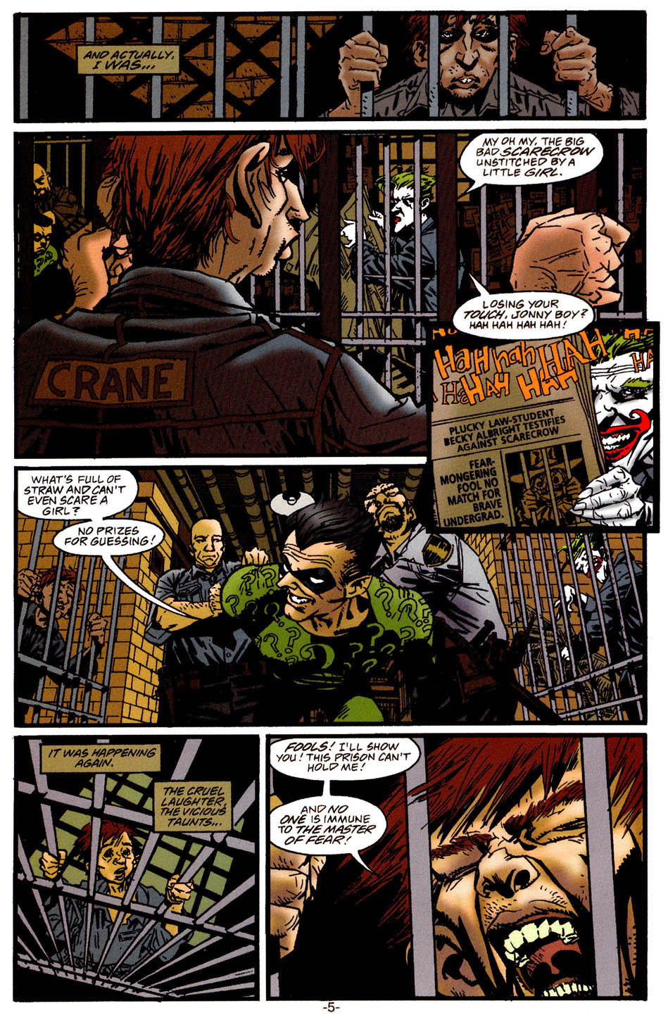 Read online Scarecrow (Villains) comic -  Issue # Full - 6