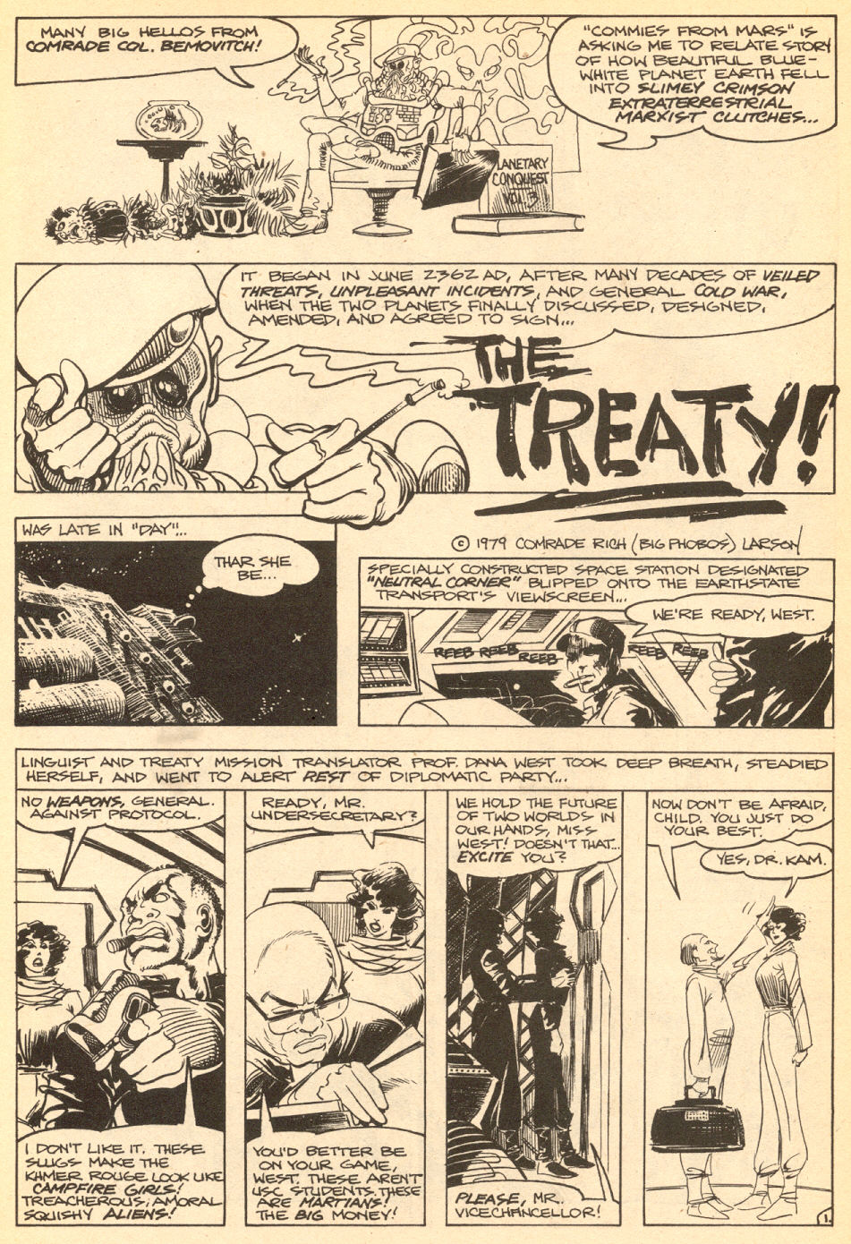 Read online Commies from Mars: The Red Planet comic -  Issue #2 - 7