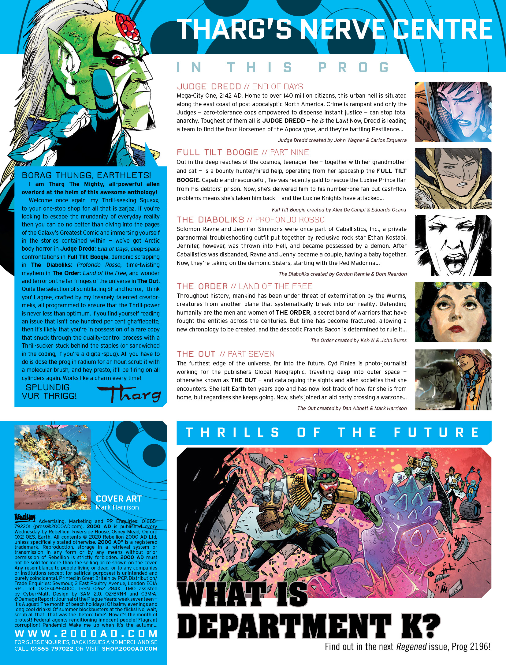 Read online 2000 AD comic -  Issue #2193 - 2