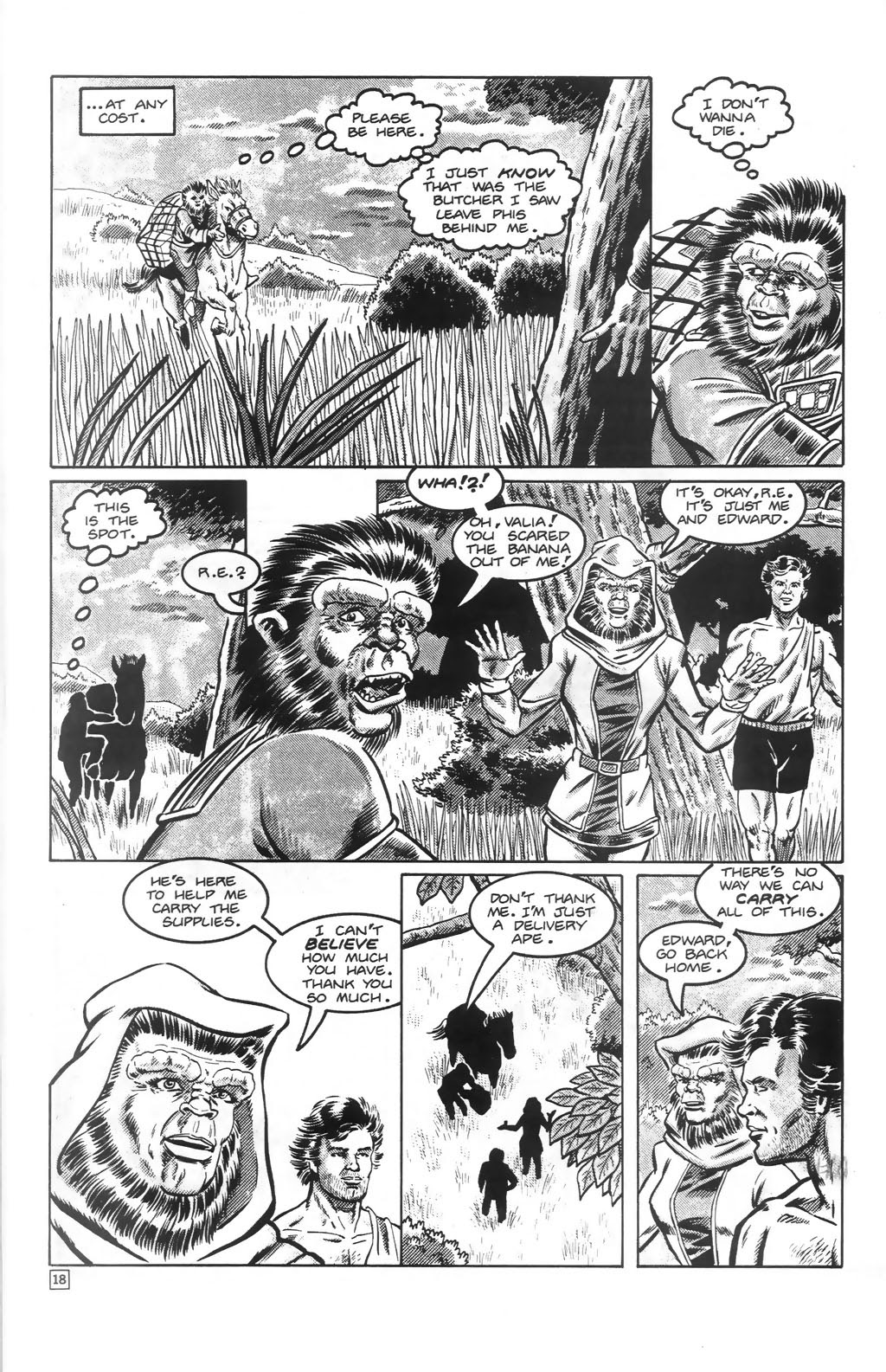 Read online Planet of the Apes: Blood of the Apes comic -  Issue #2 - 21