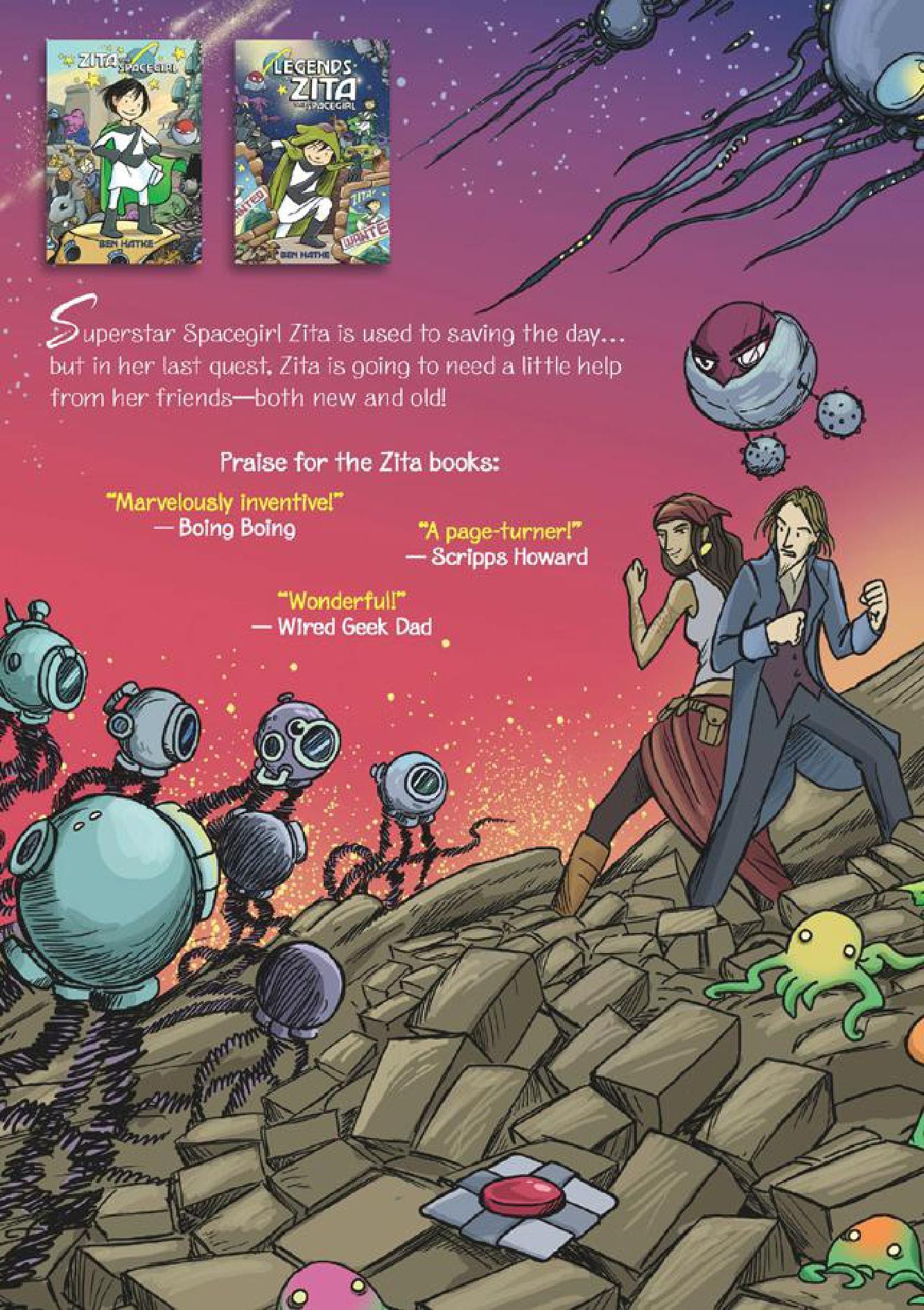 Read online The Return of Zita the Spacegirl comic -  Issue # TPB - 122