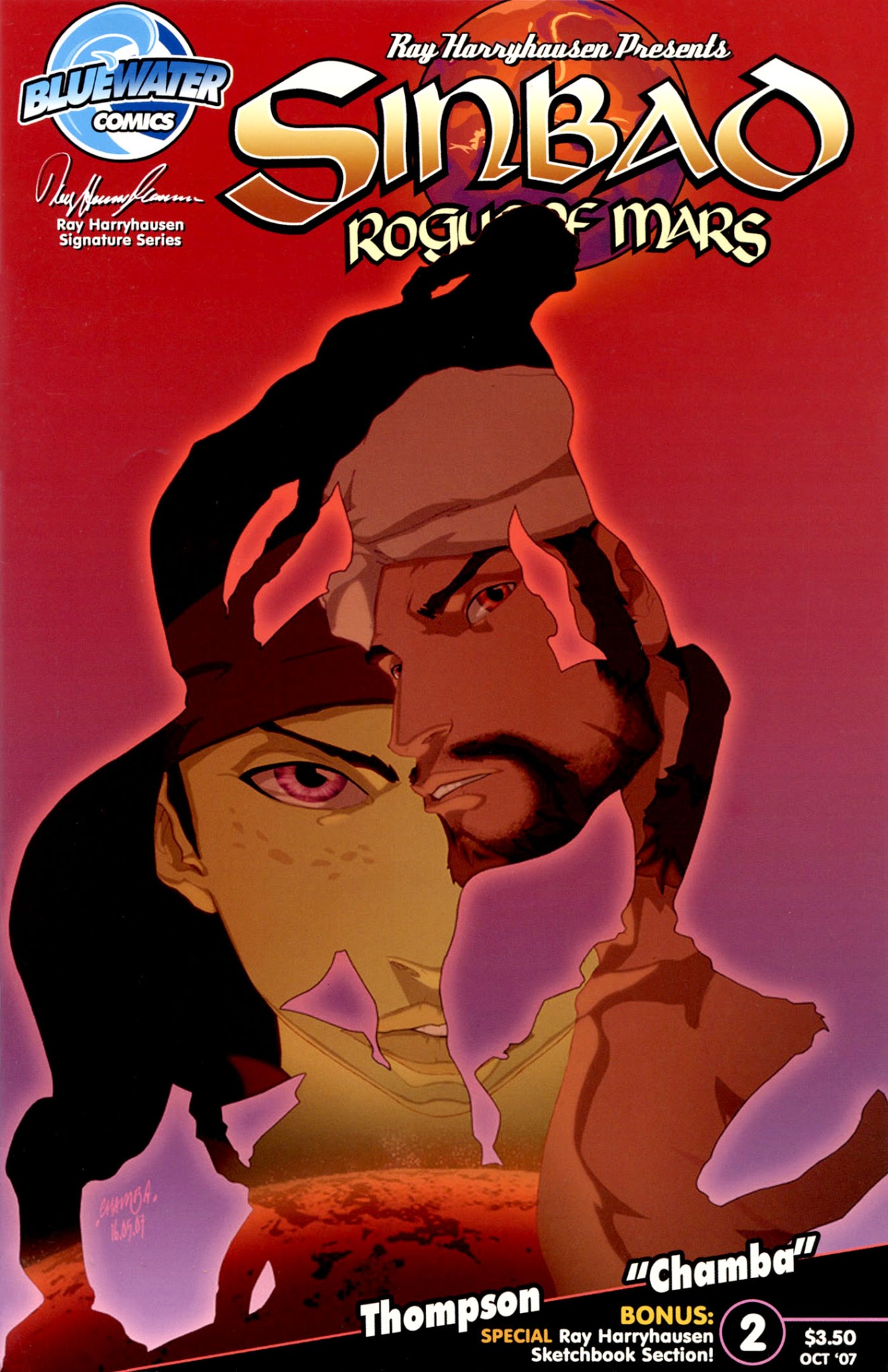 Read online Sinbad: Rogue of Mars comic -  Issue #2 - 1