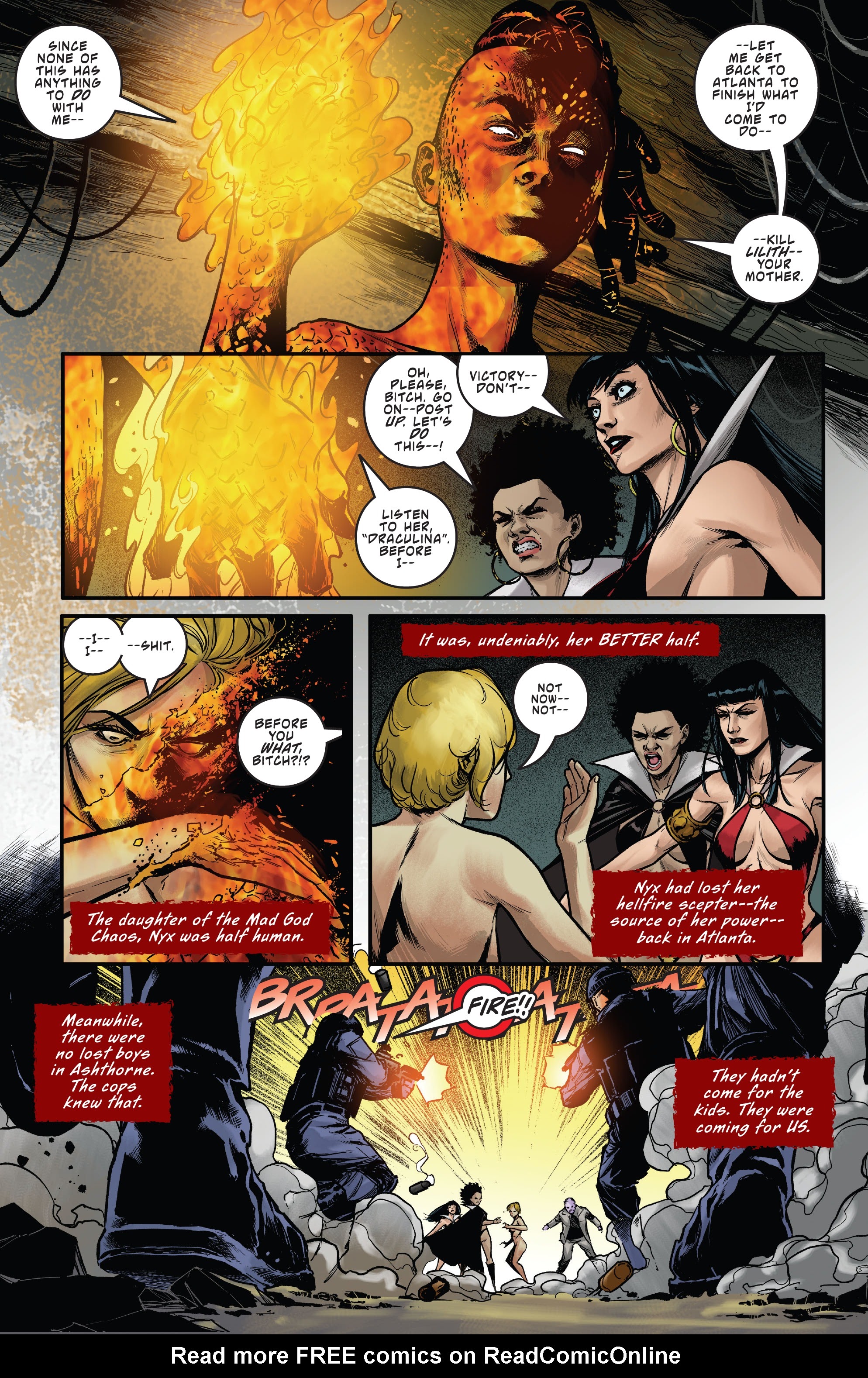 Read online Sacred Six comic -  Issue #5 - 15