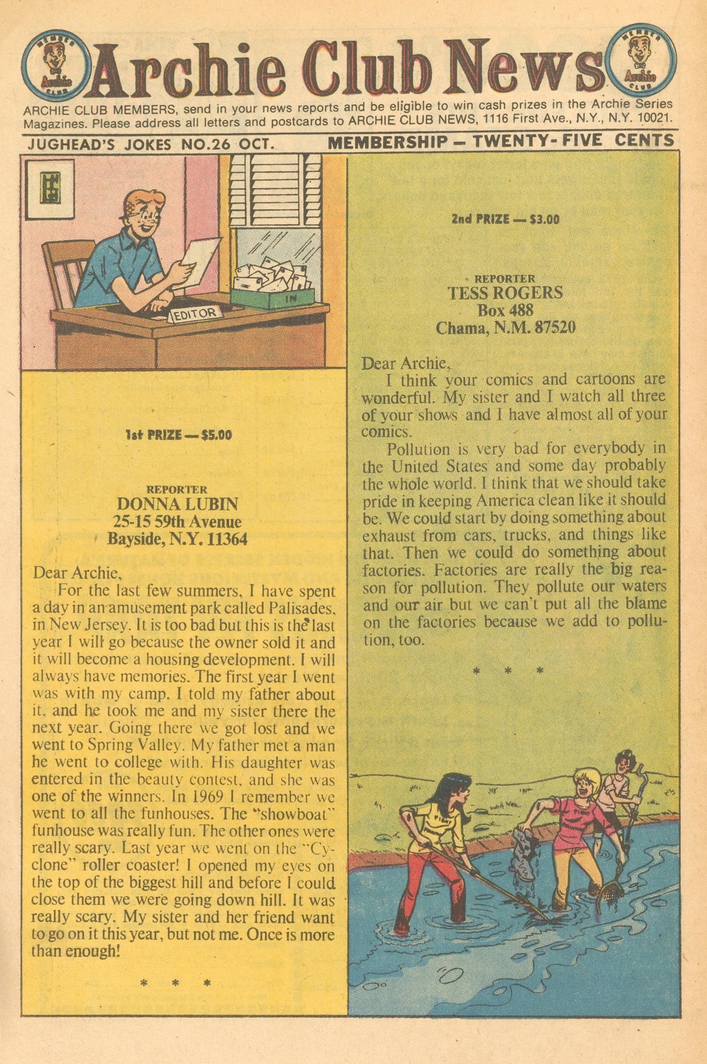 Read online Jughead's Jokes comic -  Issue #26 - 25