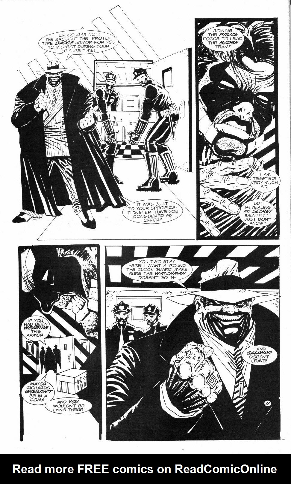 Read online Knight Watchman: Graveyard Shift comic -  Issue #2 - 13