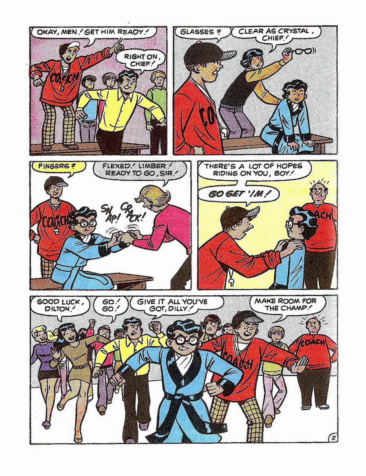 Read online Archie's Double Digest Magazine comic -  Issue #52 - 192