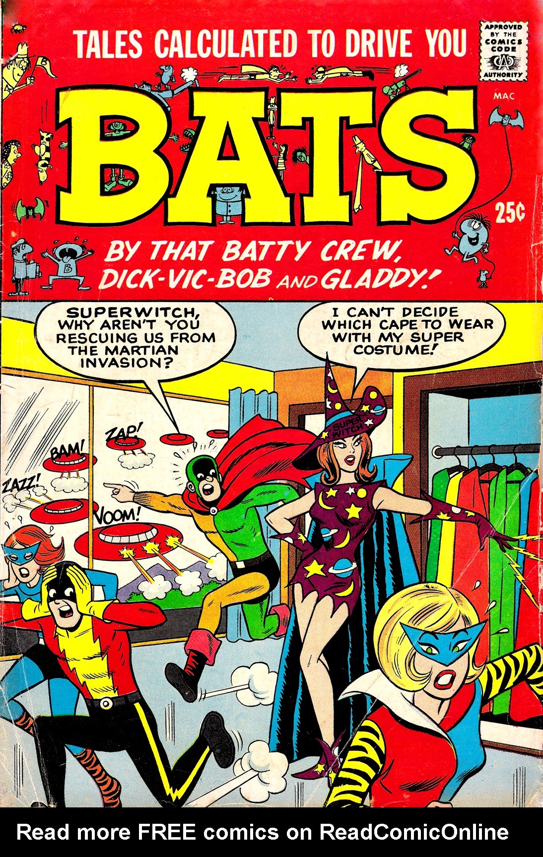Read online Tales Calculated to Drive You Bats (1966) comic -  Issue # Full - 1