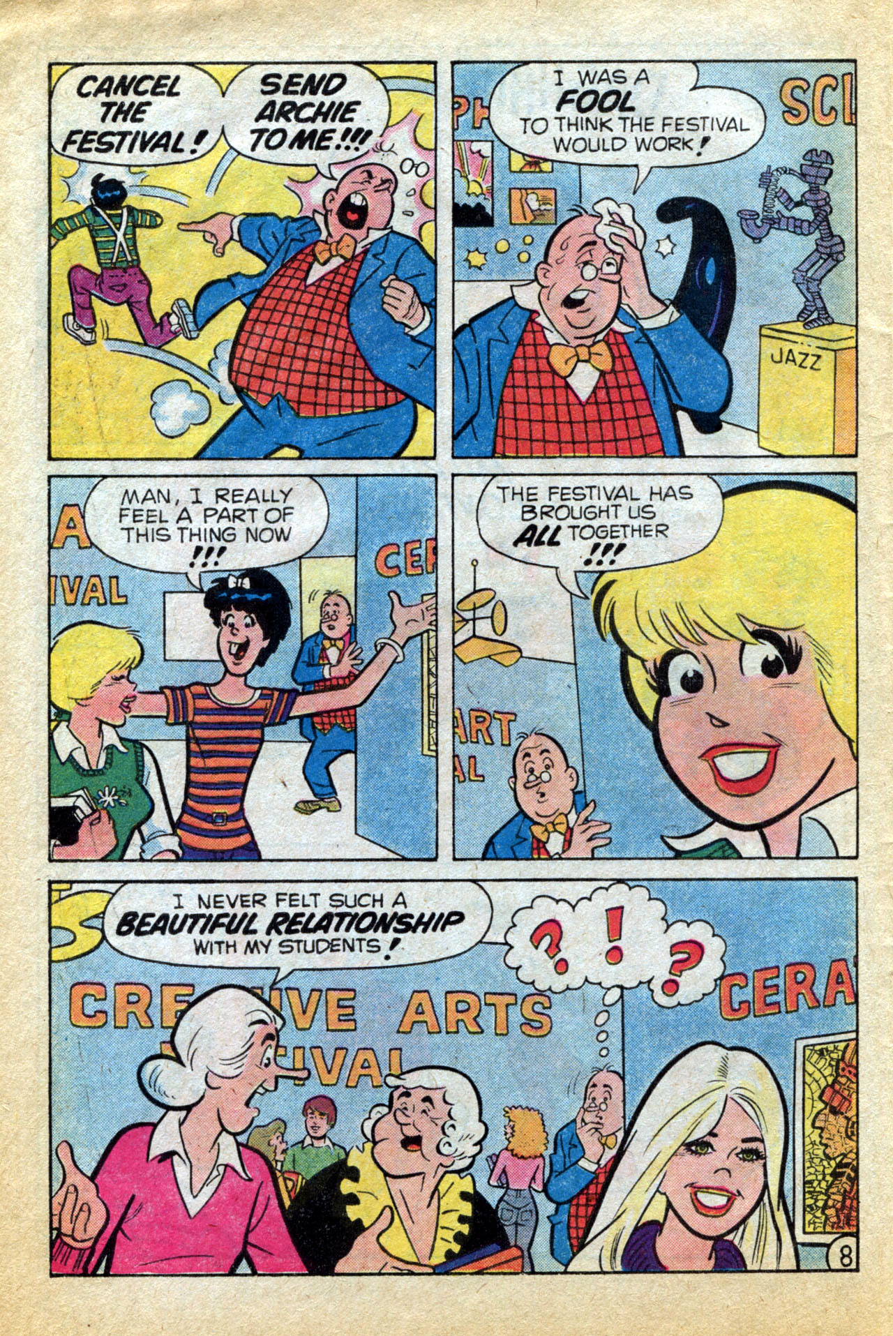 Read online Archie's Festival comic -  Issue # Full - 10