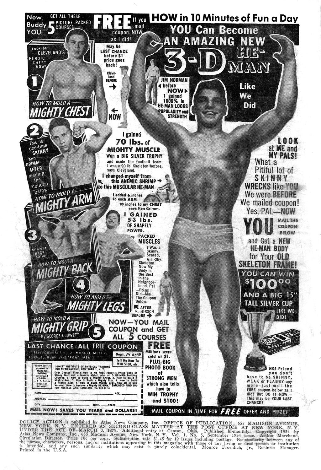 Read online Police Action comic -  Issue #5 - 2