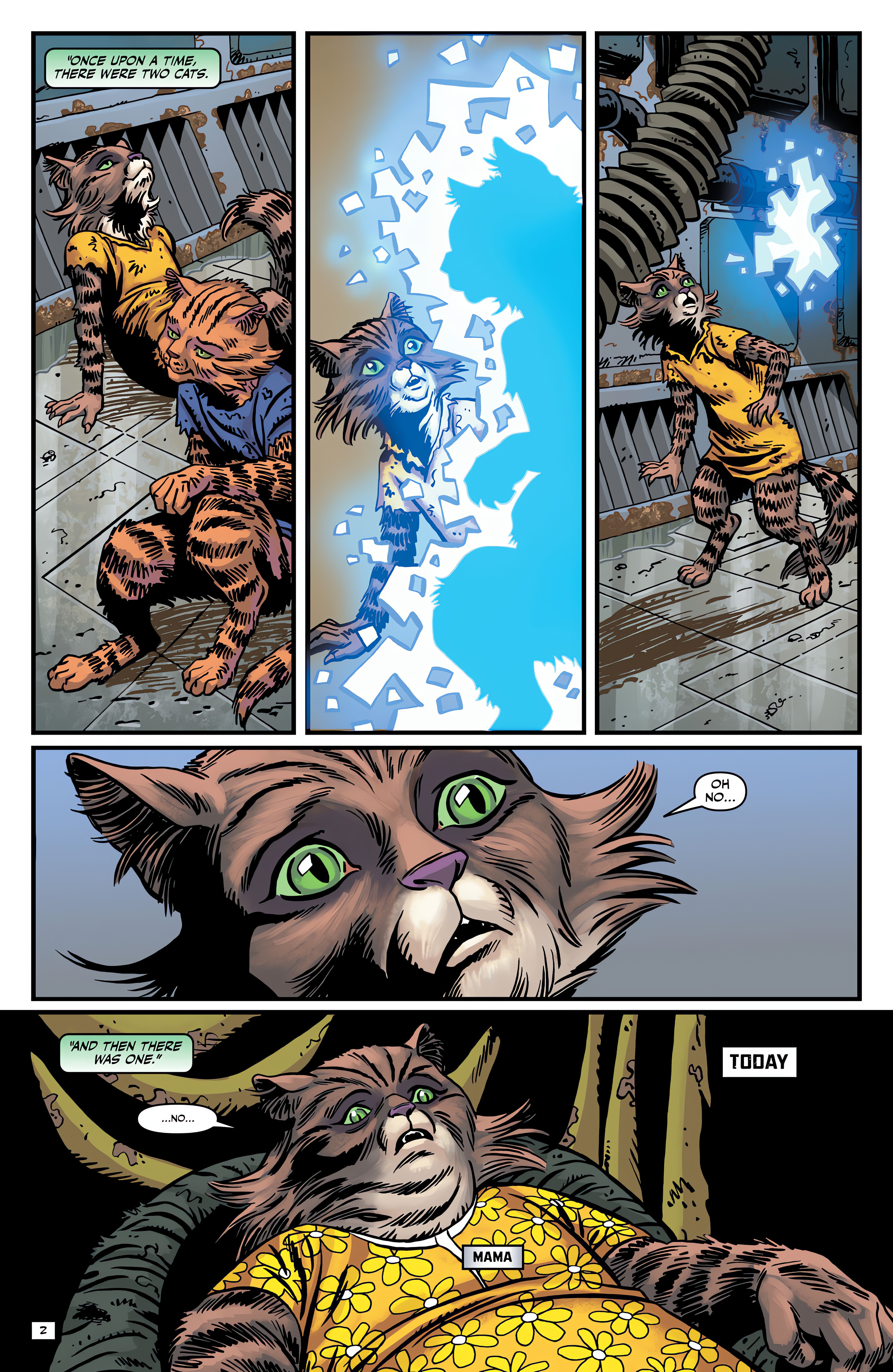 Read online Captain Ginger: The Last Feeder comic -  Issue #1 - 4