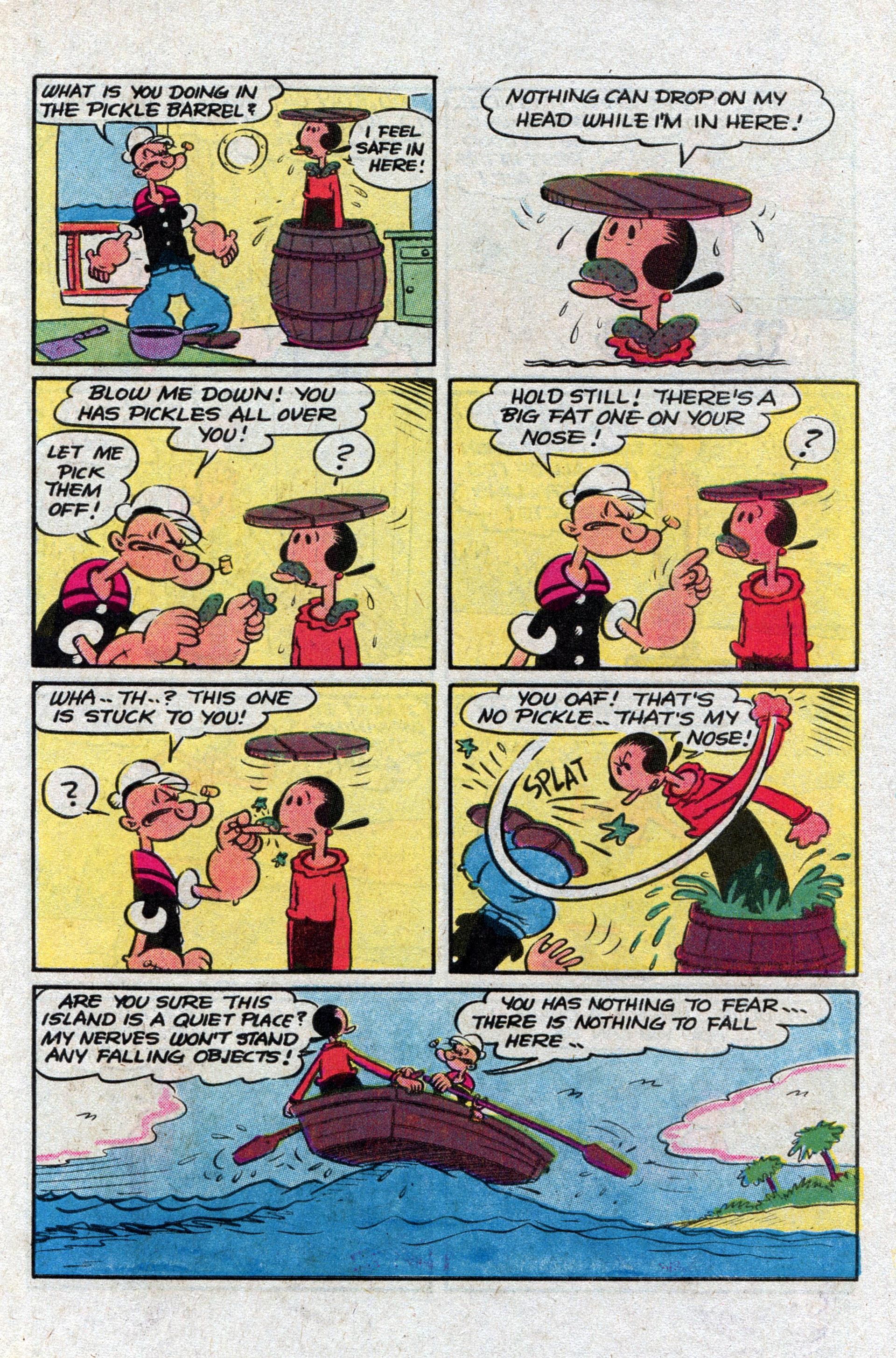 Read online Popeye (1948) comic -  Issue #170 - 7
