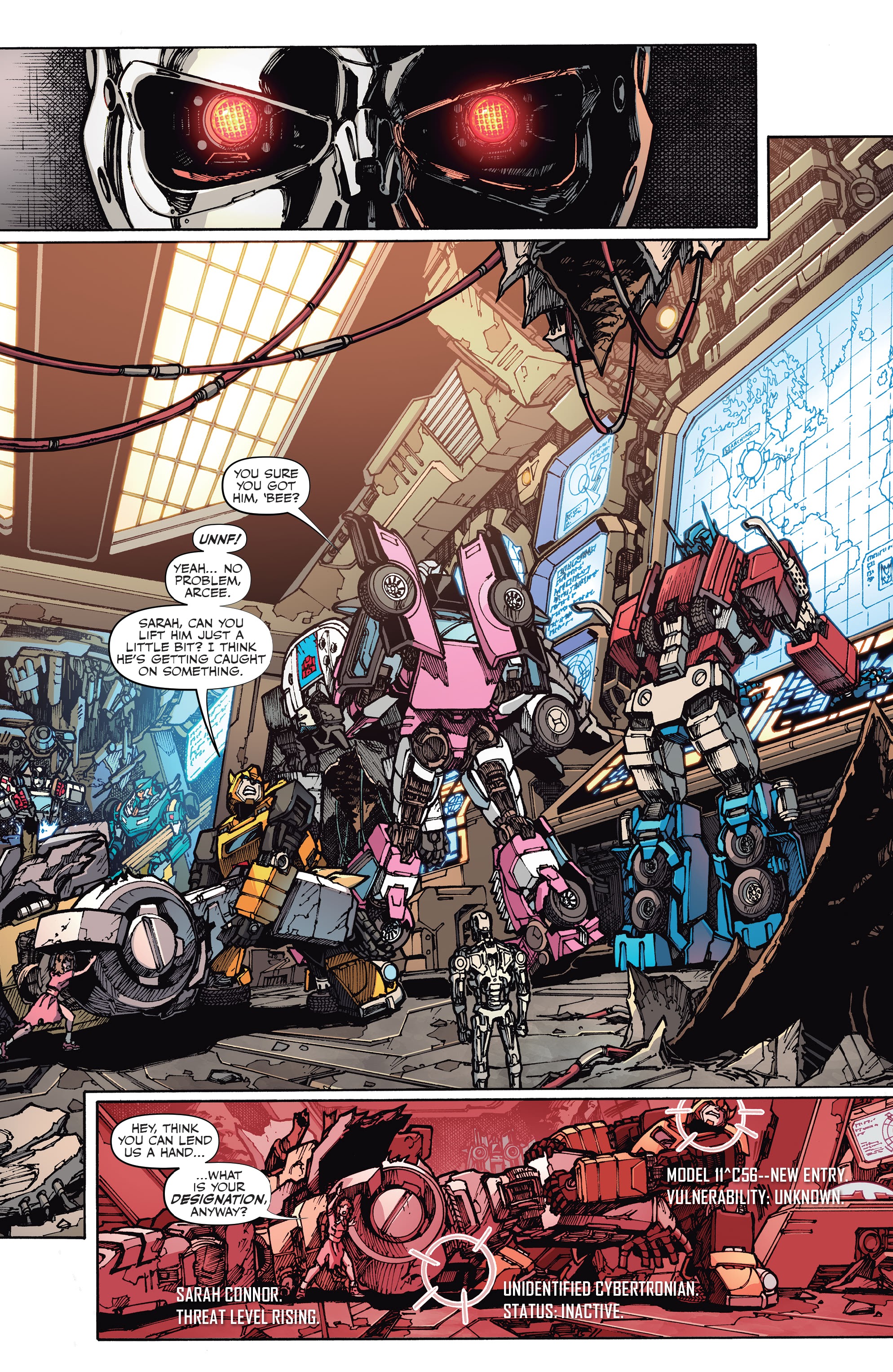 Read online Transformers vs. the Terminator comic -  Issue #3 - 3