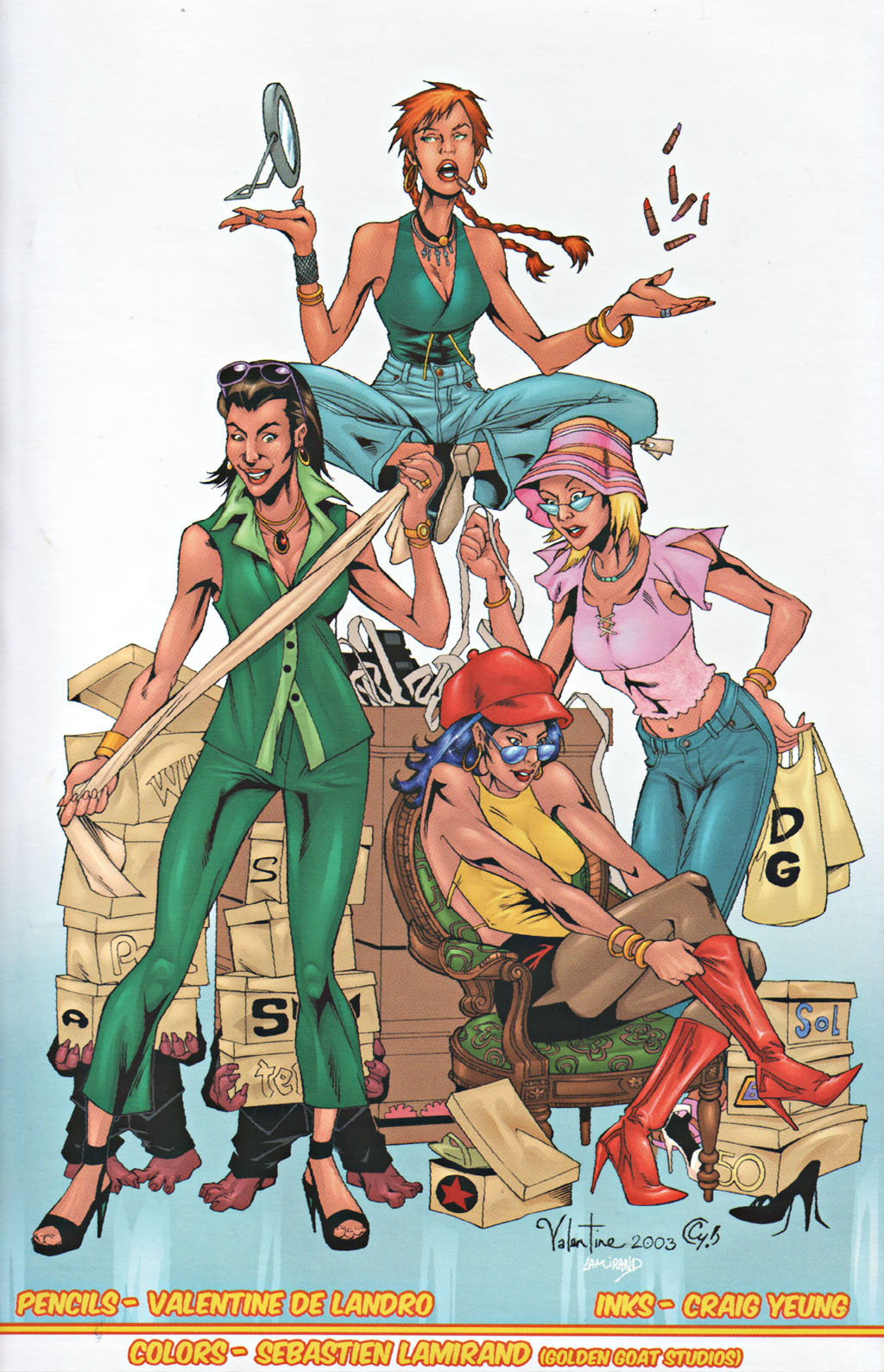 Read online Noble Causes: Extended Family comic -  Issue #1 - 77